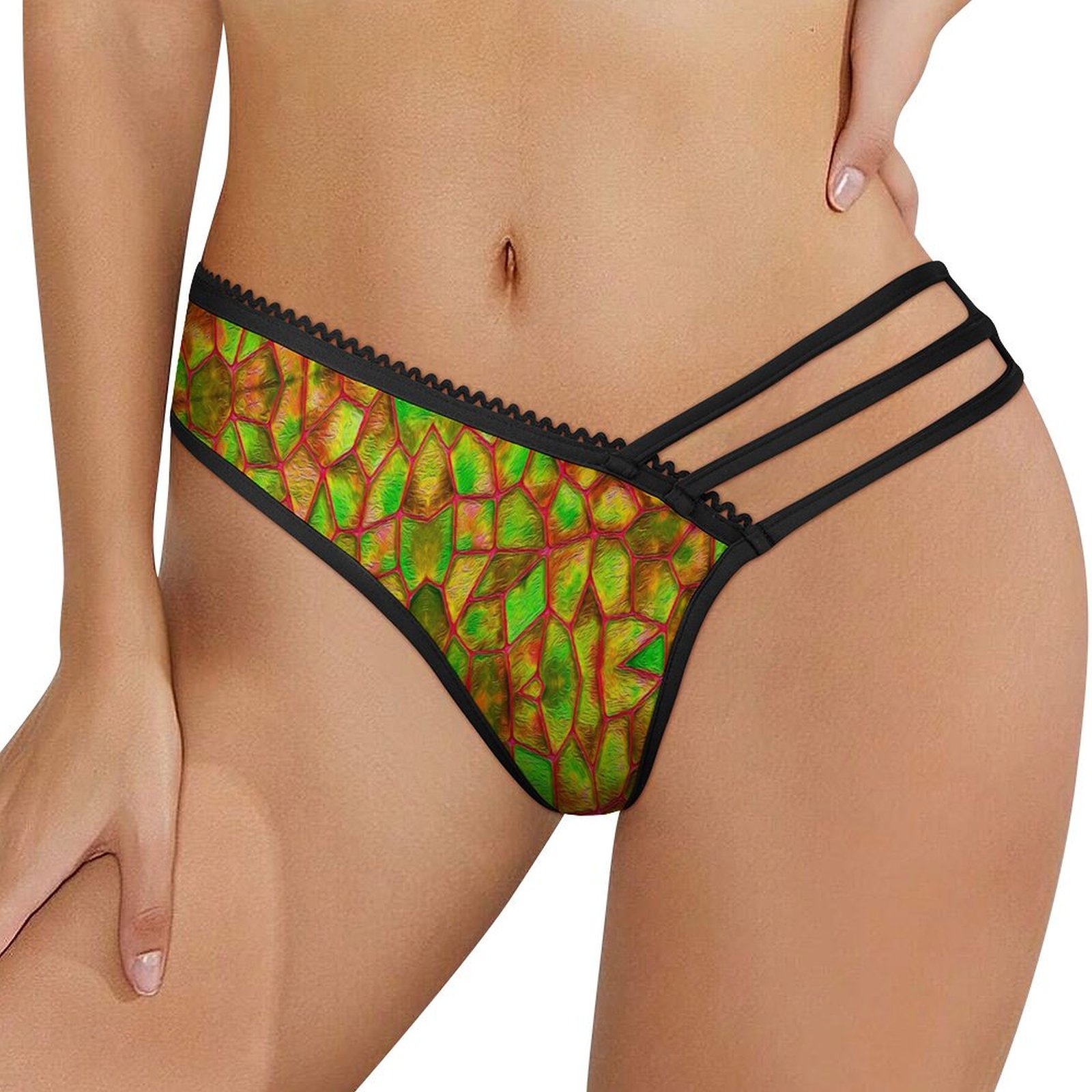 Sexy Thongs - Solar Leaf Matrix