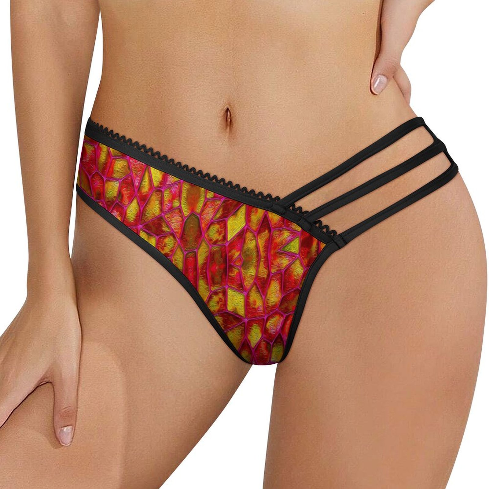 Sexy Thongs - Amber Fire Matrix