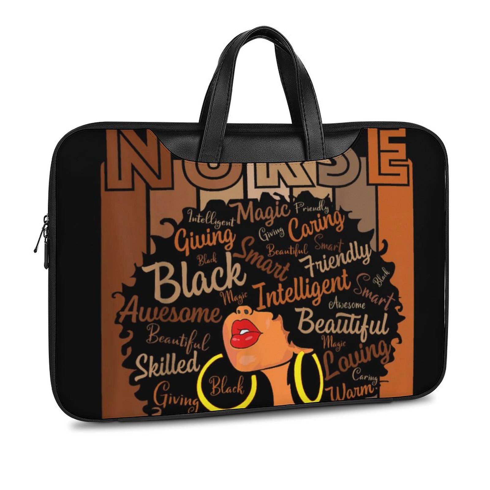 Leather computer bag