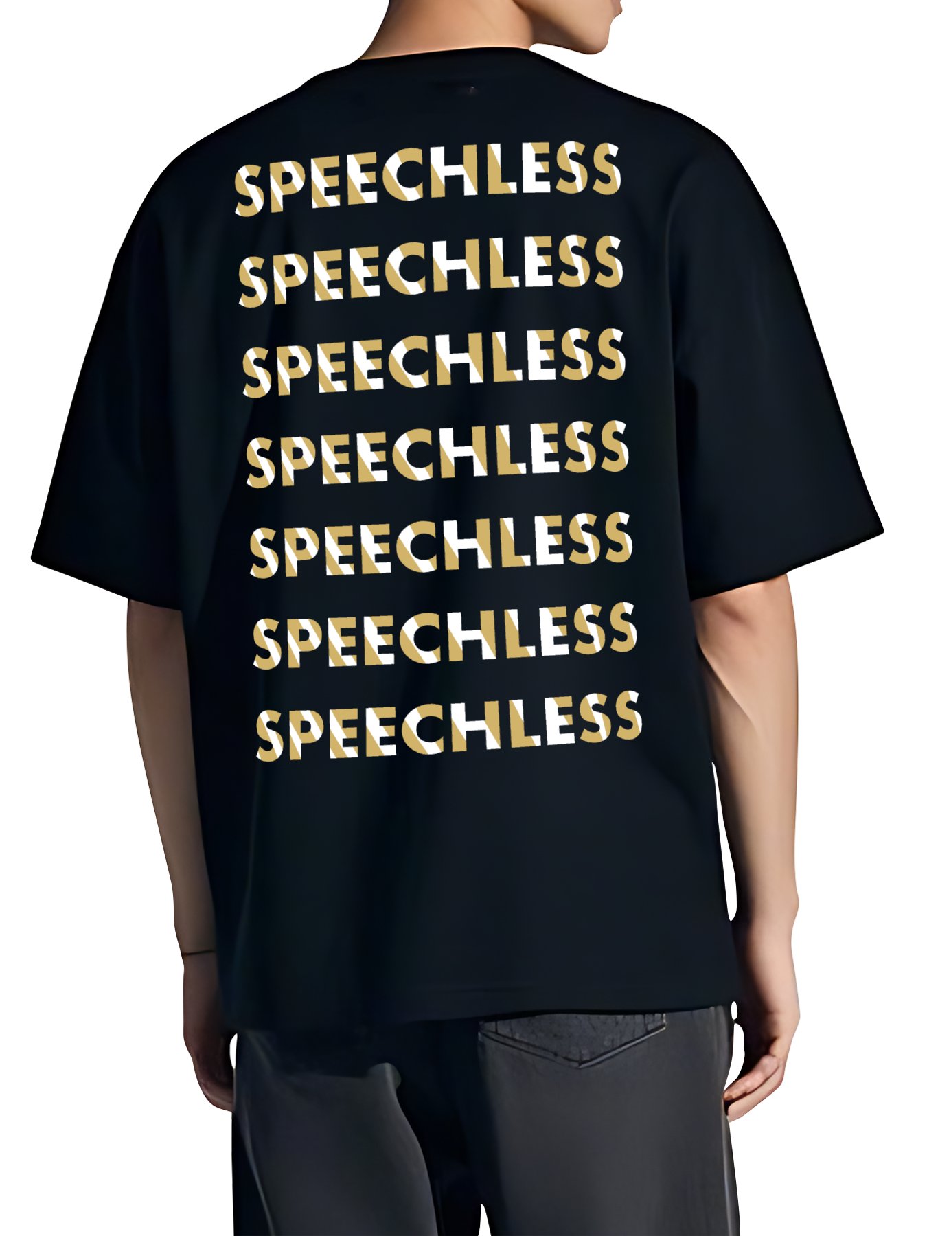 speechless zebra white & beige