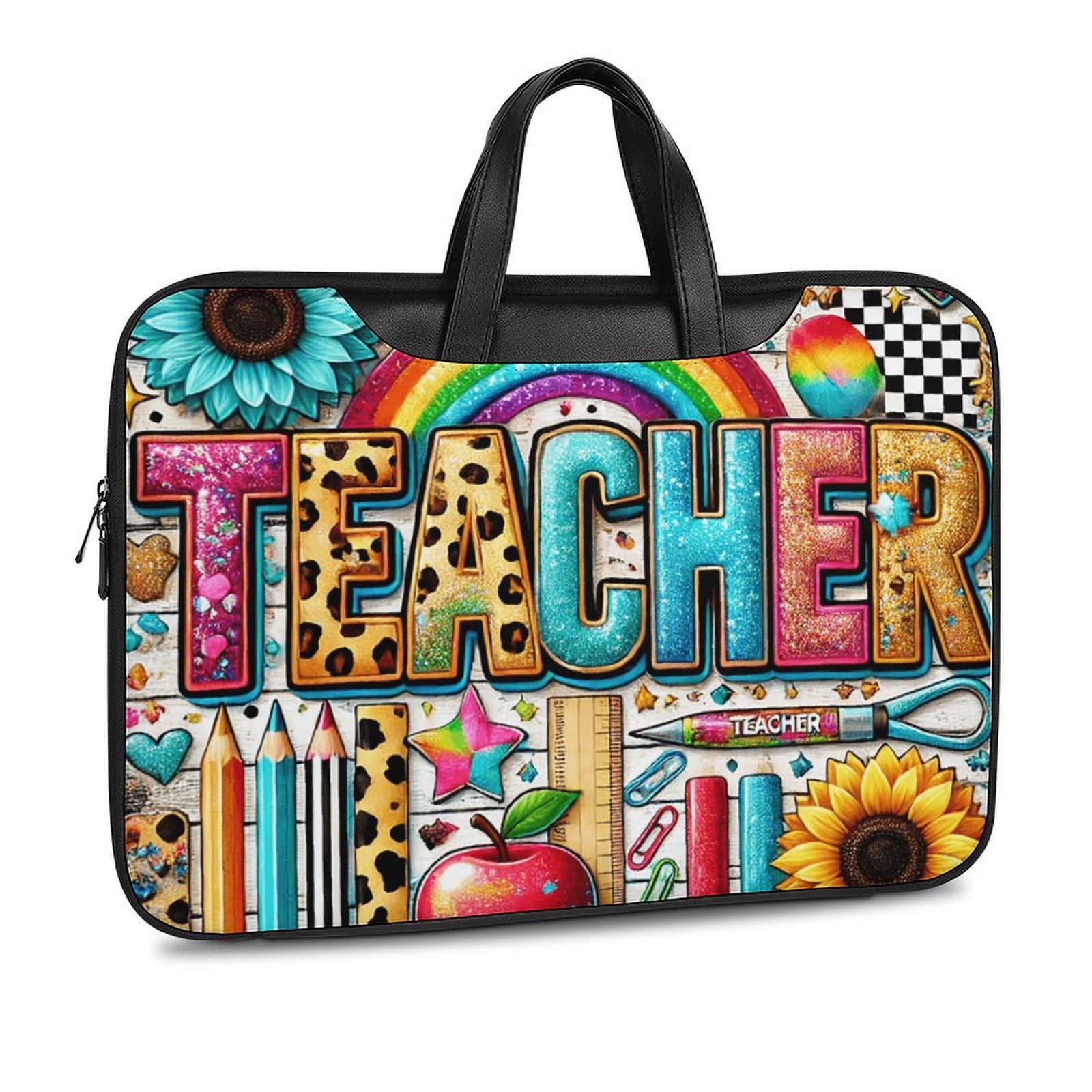 Leather computer bag