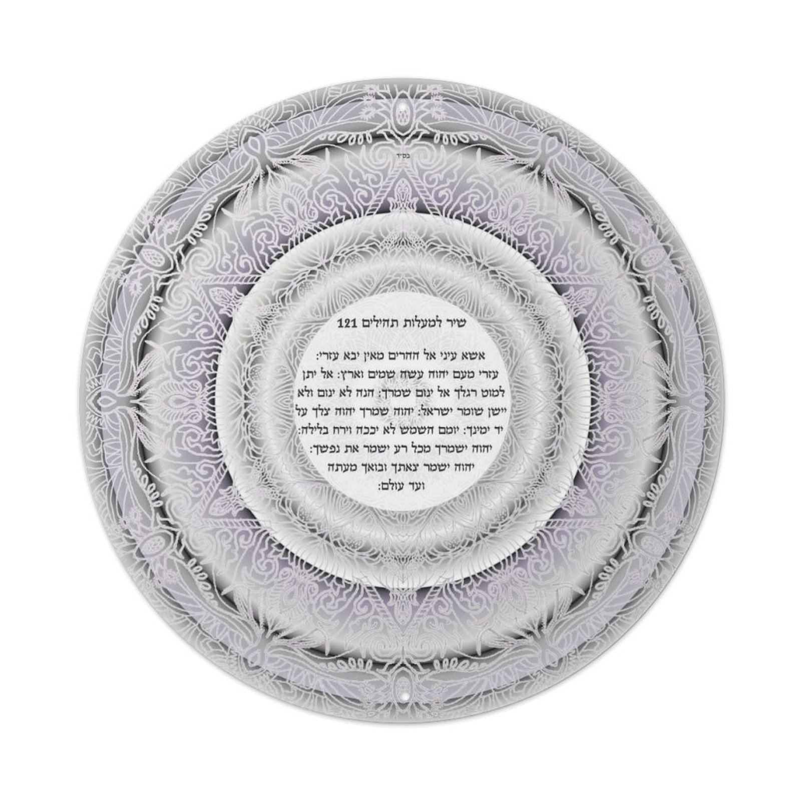 Aluminum plaque painting