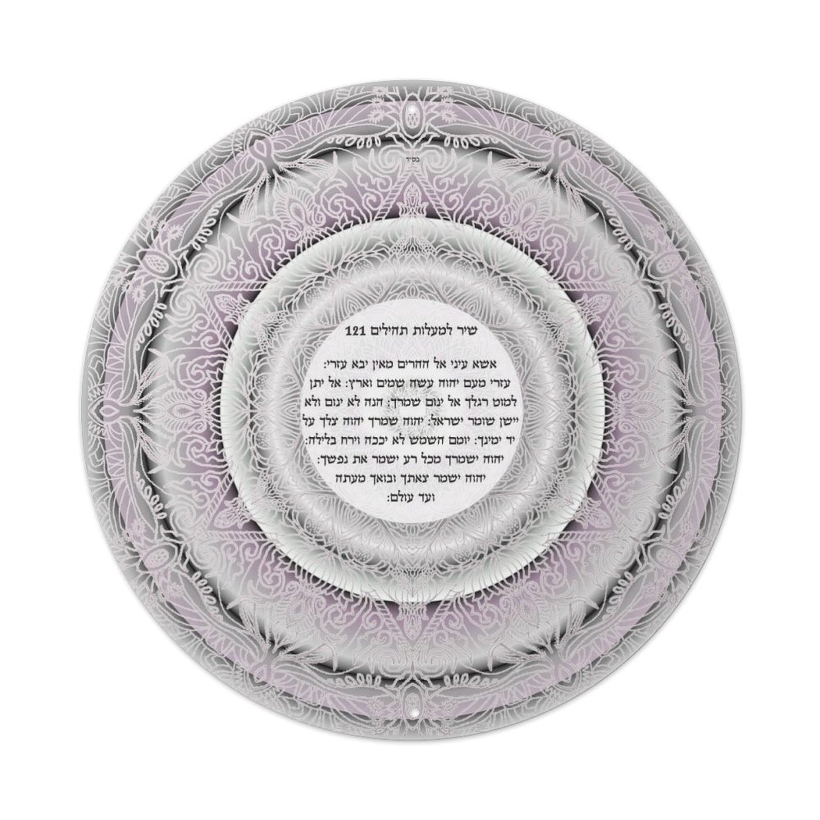 Aluminum plaque painting