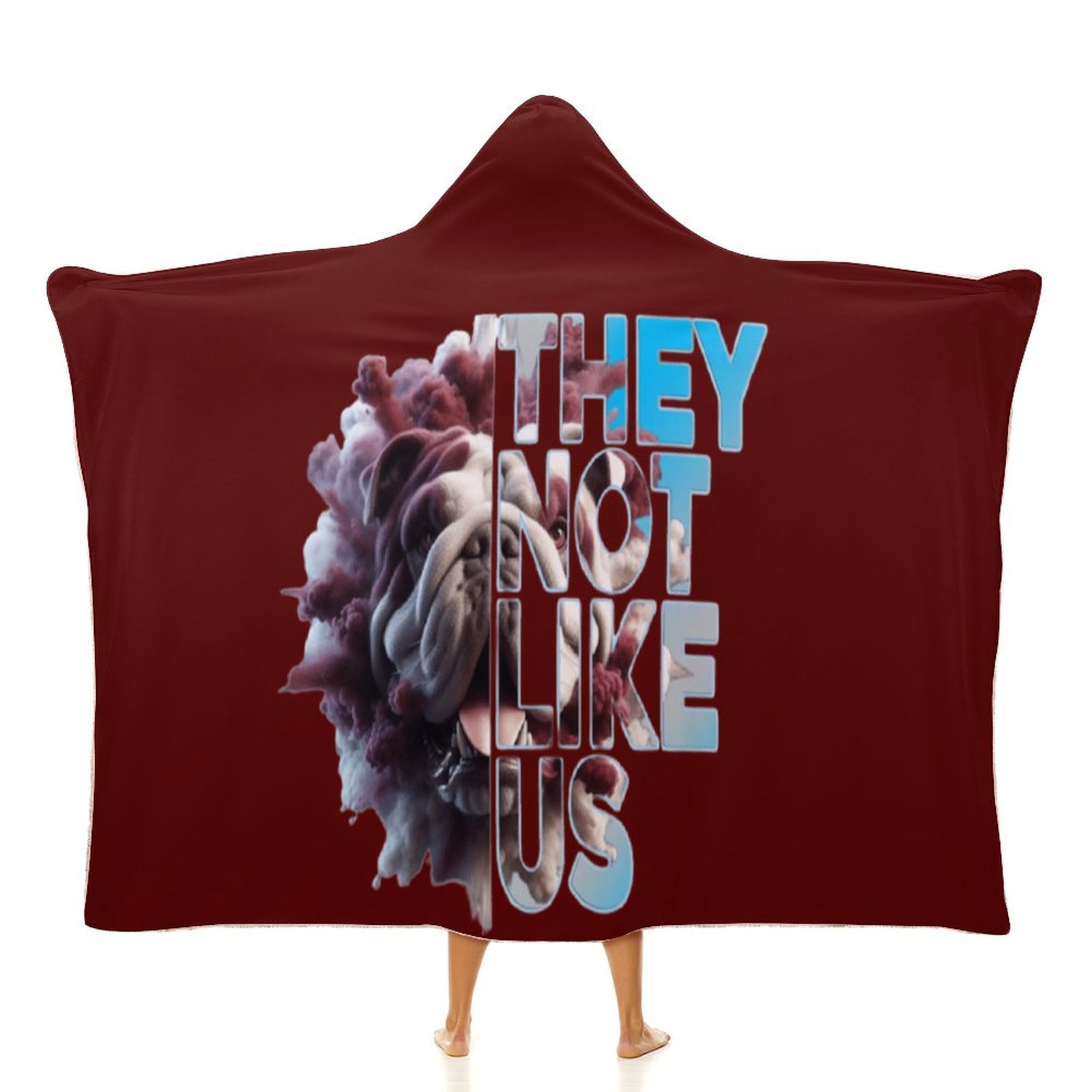 Cloak Hooded Blanket Cloak Hooded Blanket 60"×80"