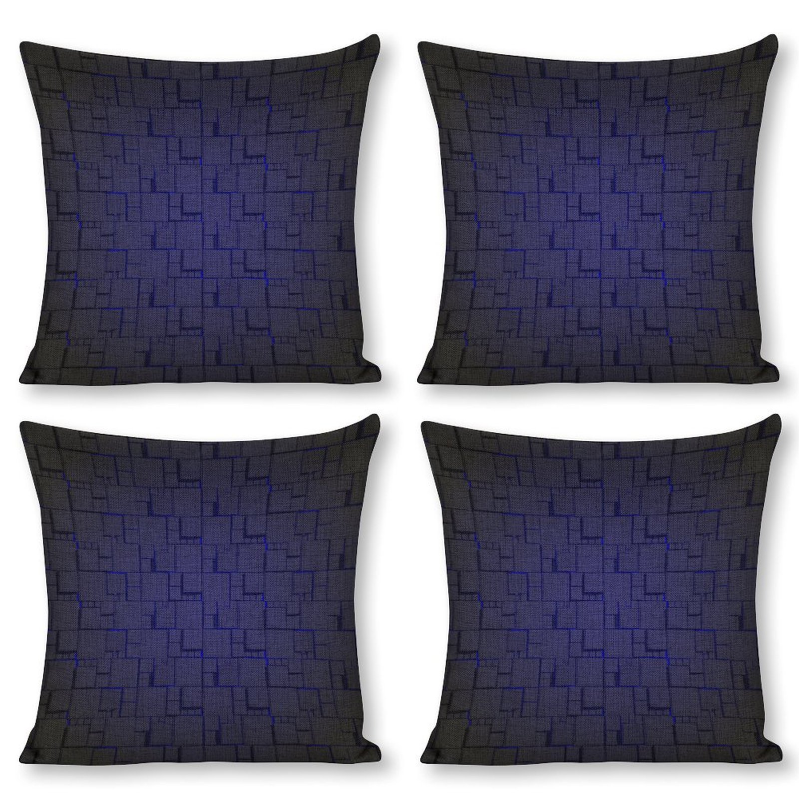 Blue Sci-Fi Cubes