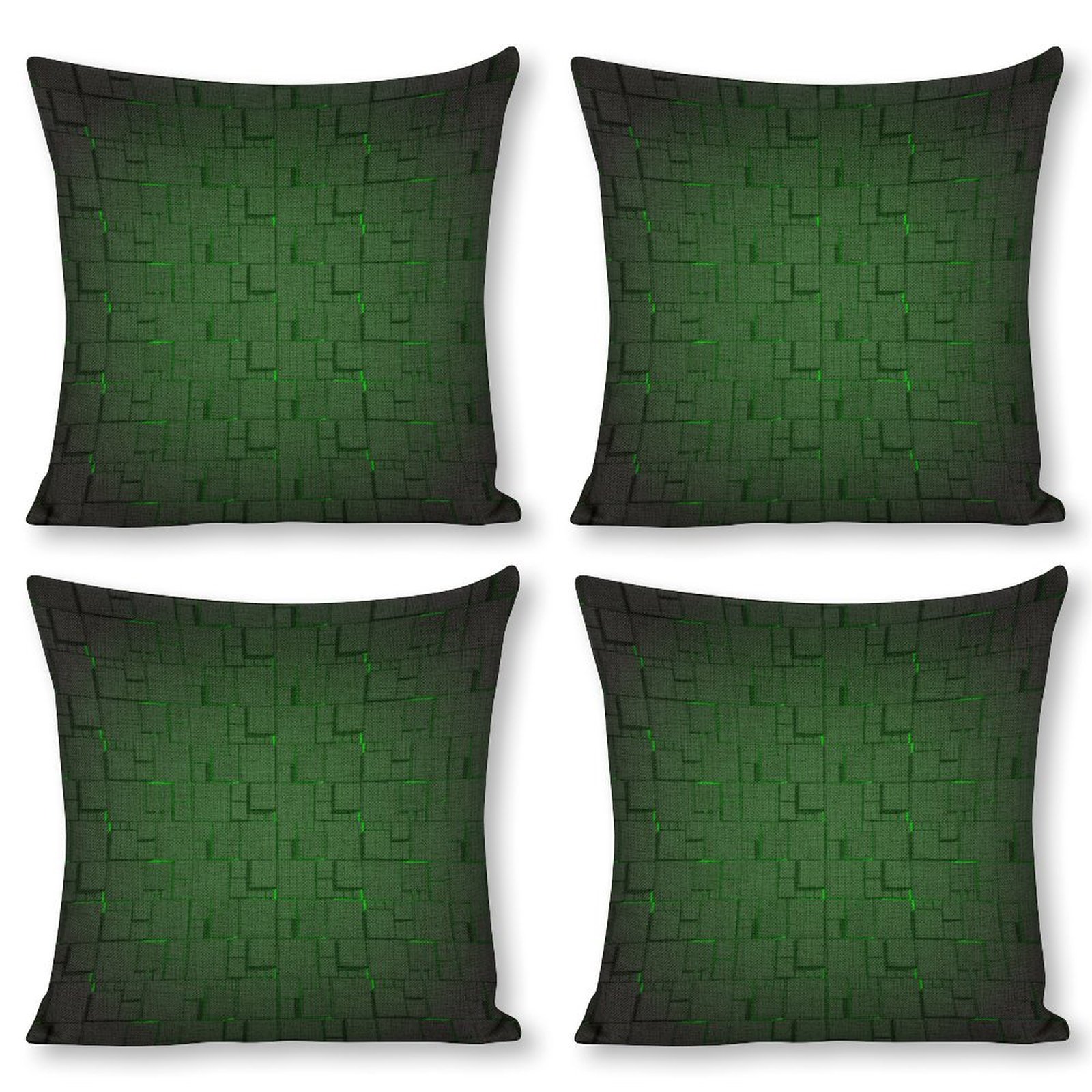 Green Sci-Fi Cubes