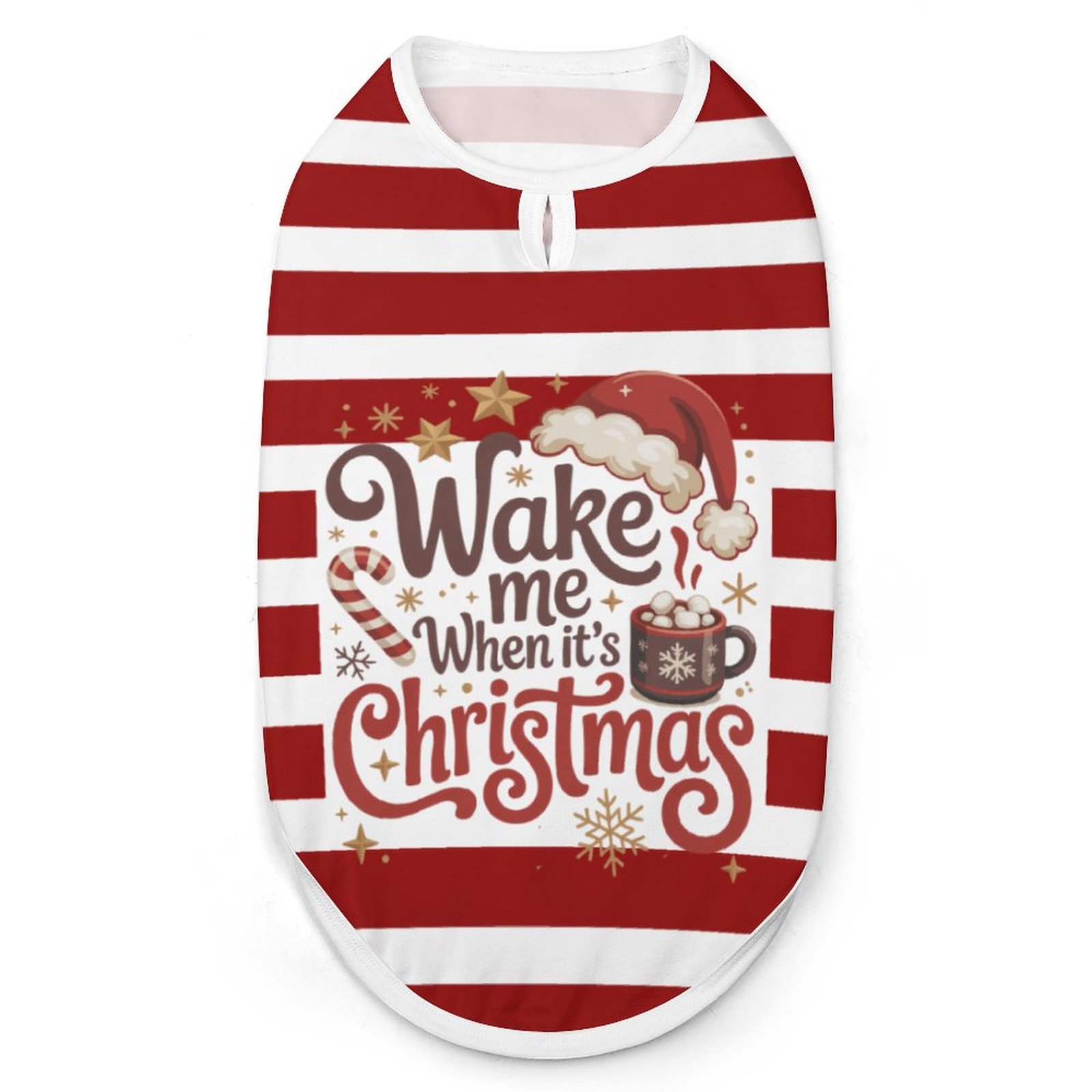 Pet Christmas Shirt Full Print Pet Pajama