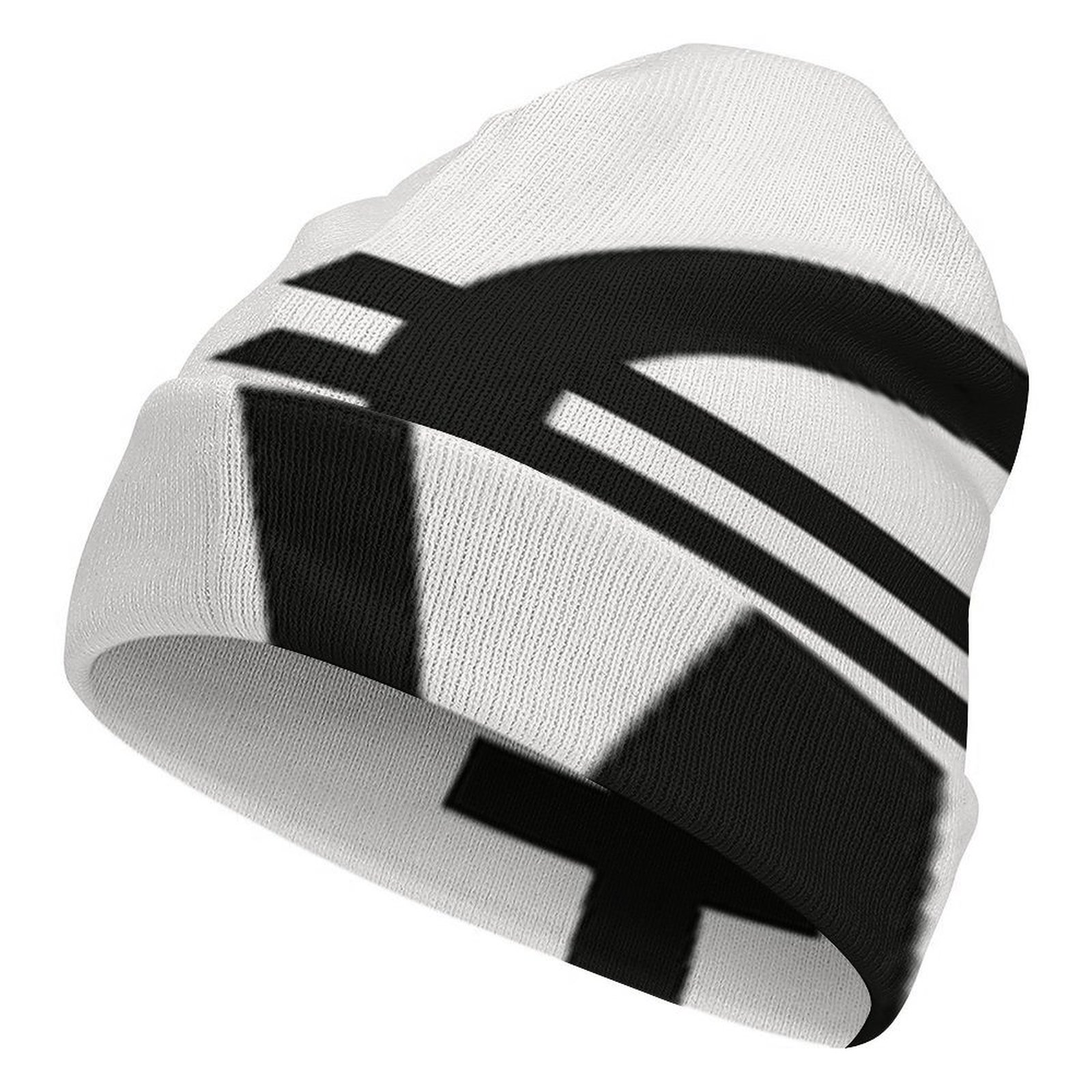 Full printed knitted hat