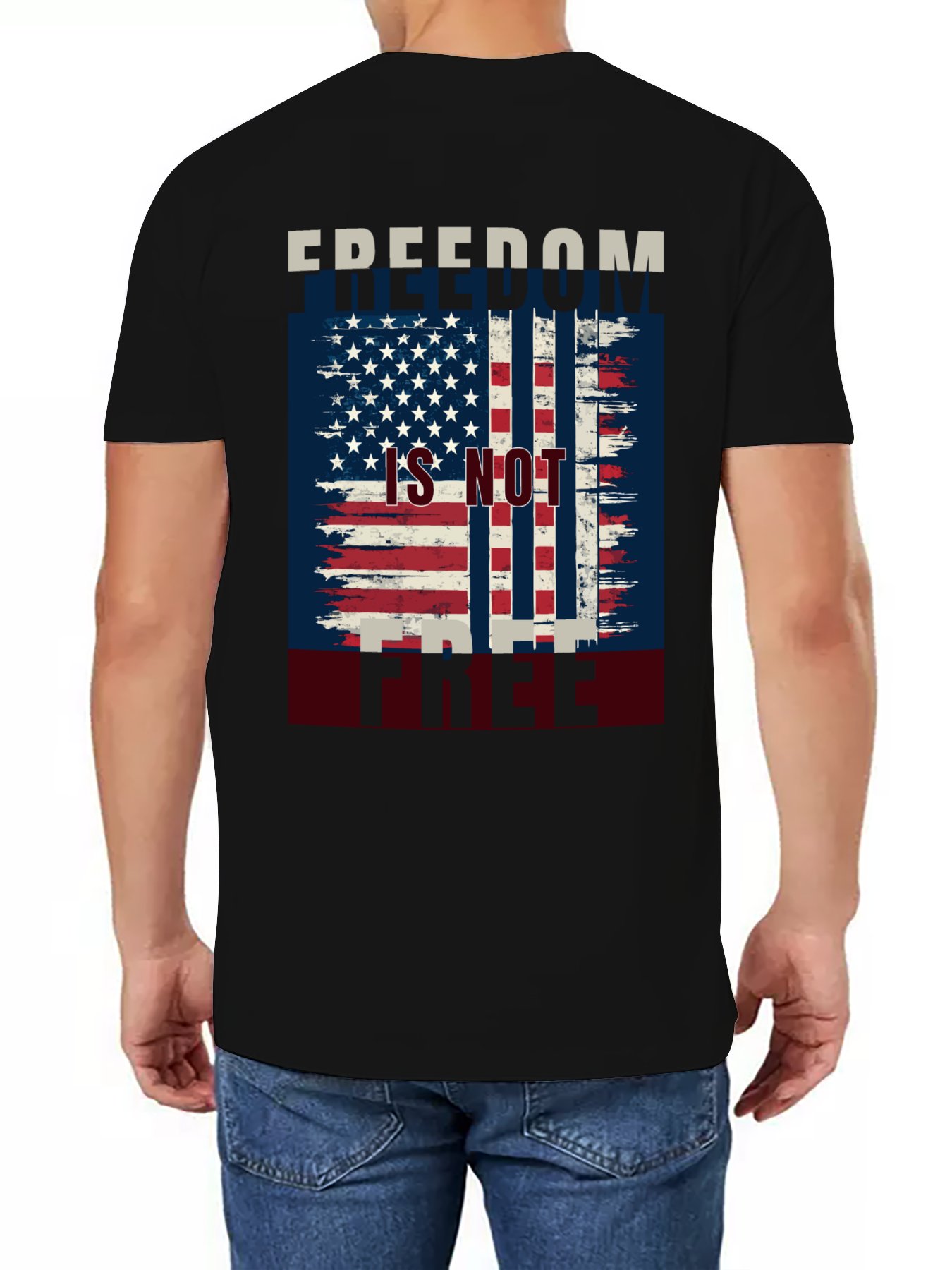 Pure cotton short sleeved T-shirt