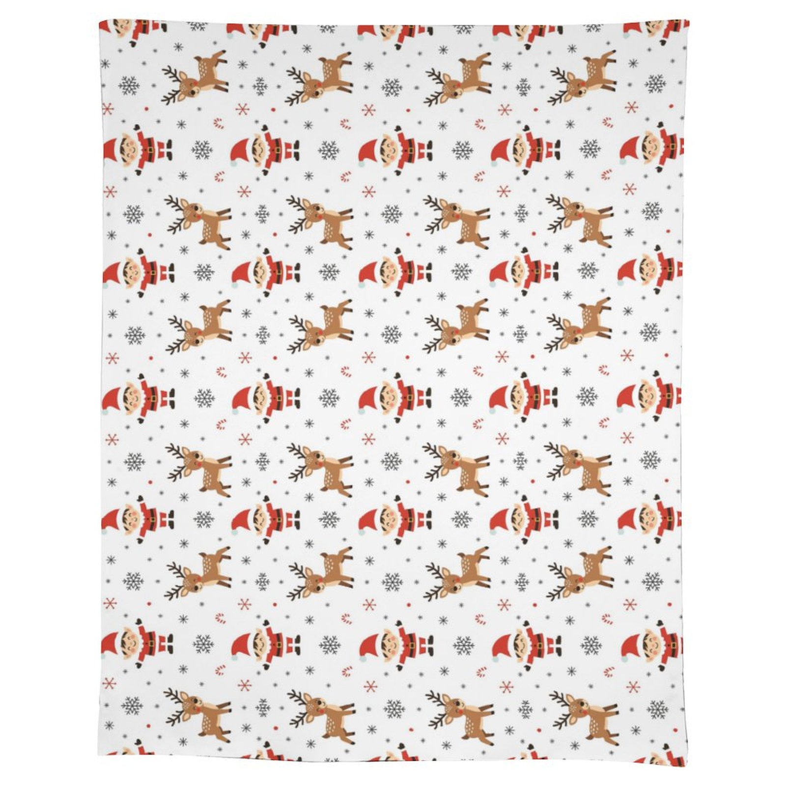 Santa Elf and Reindeer Pattern