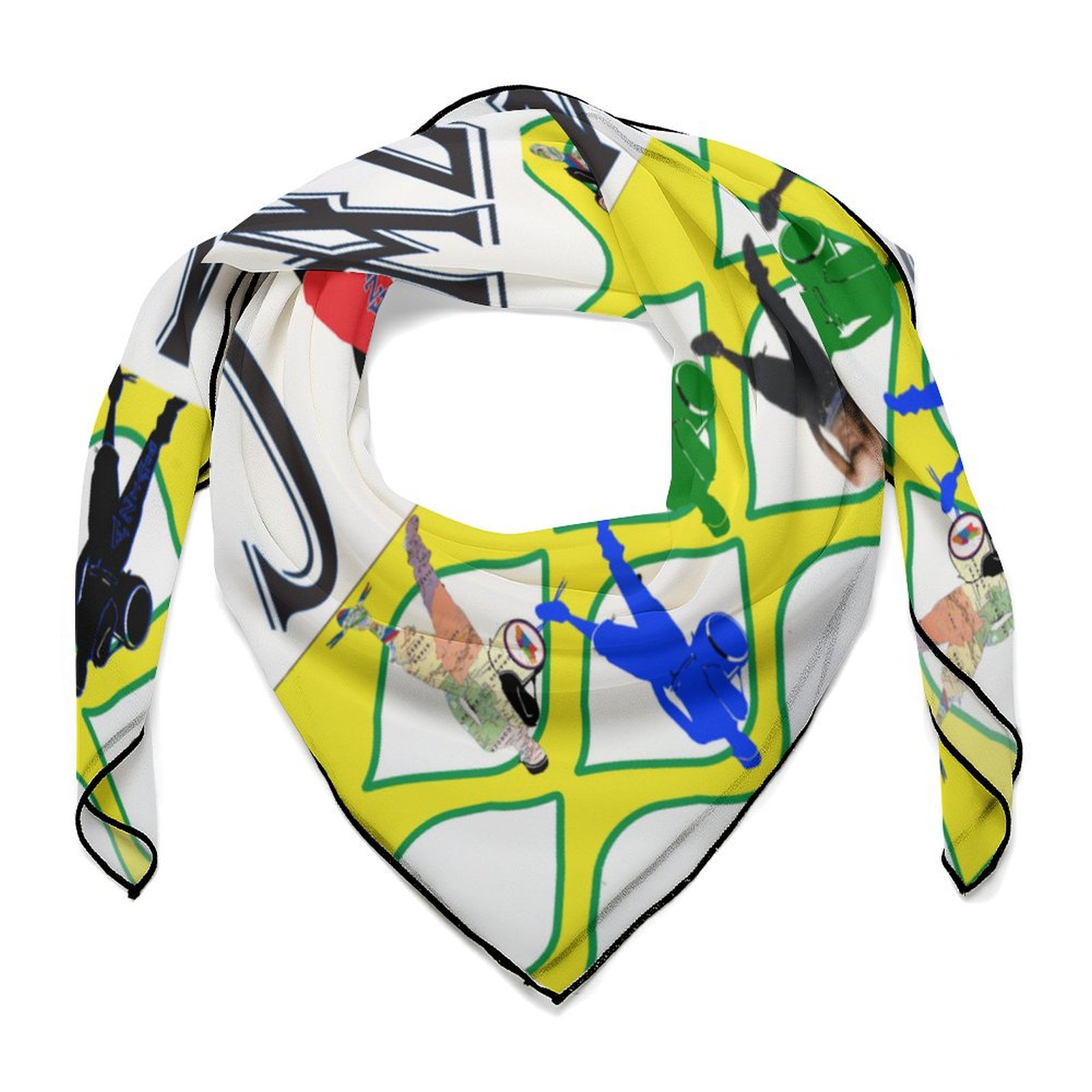 AZIATIC silk scarves