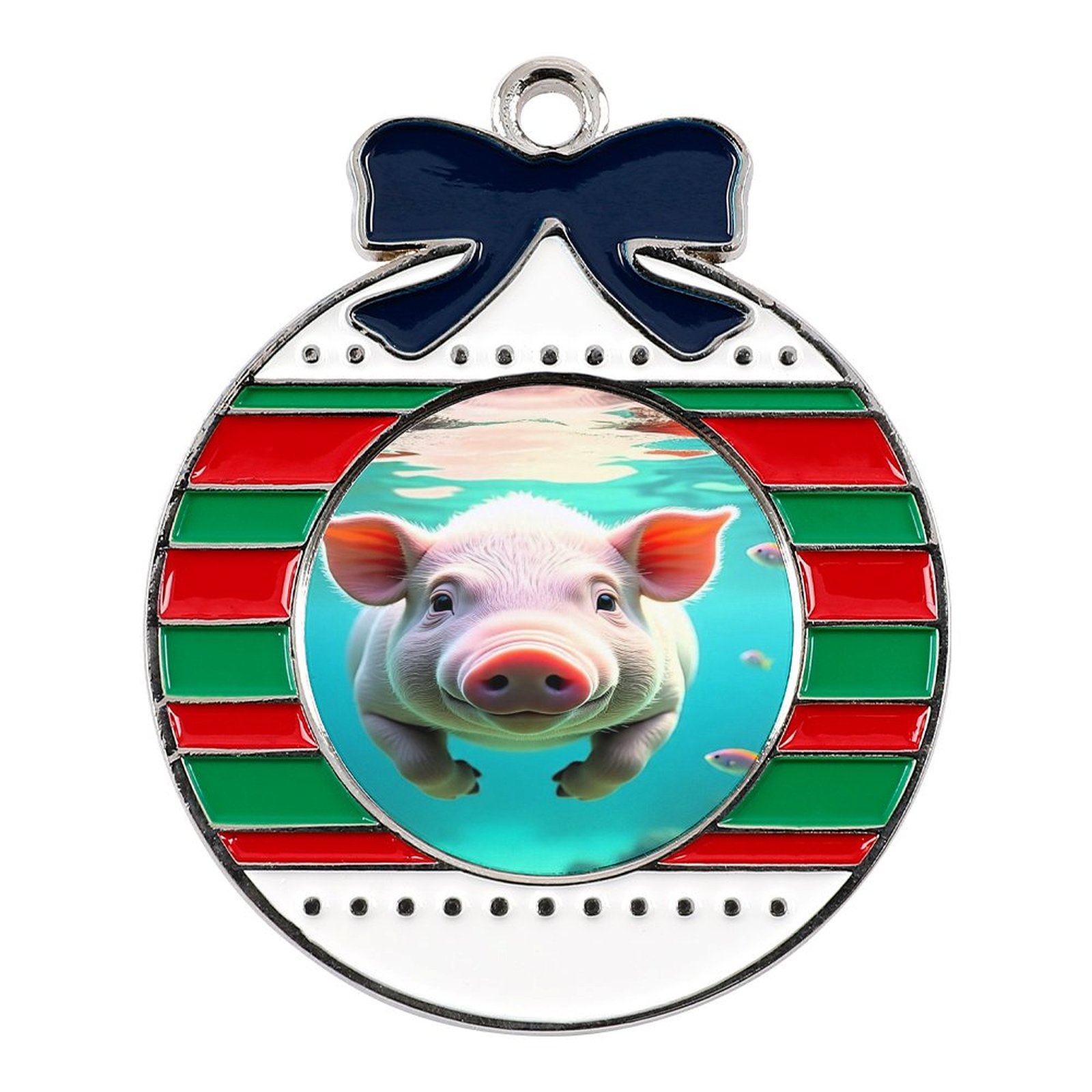 Alloy Christmas pendant