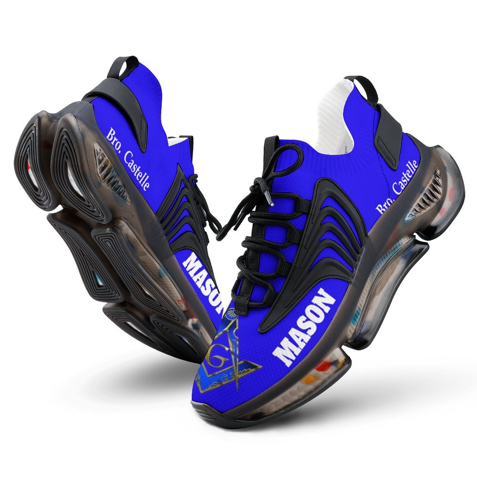 Elastic running shoes