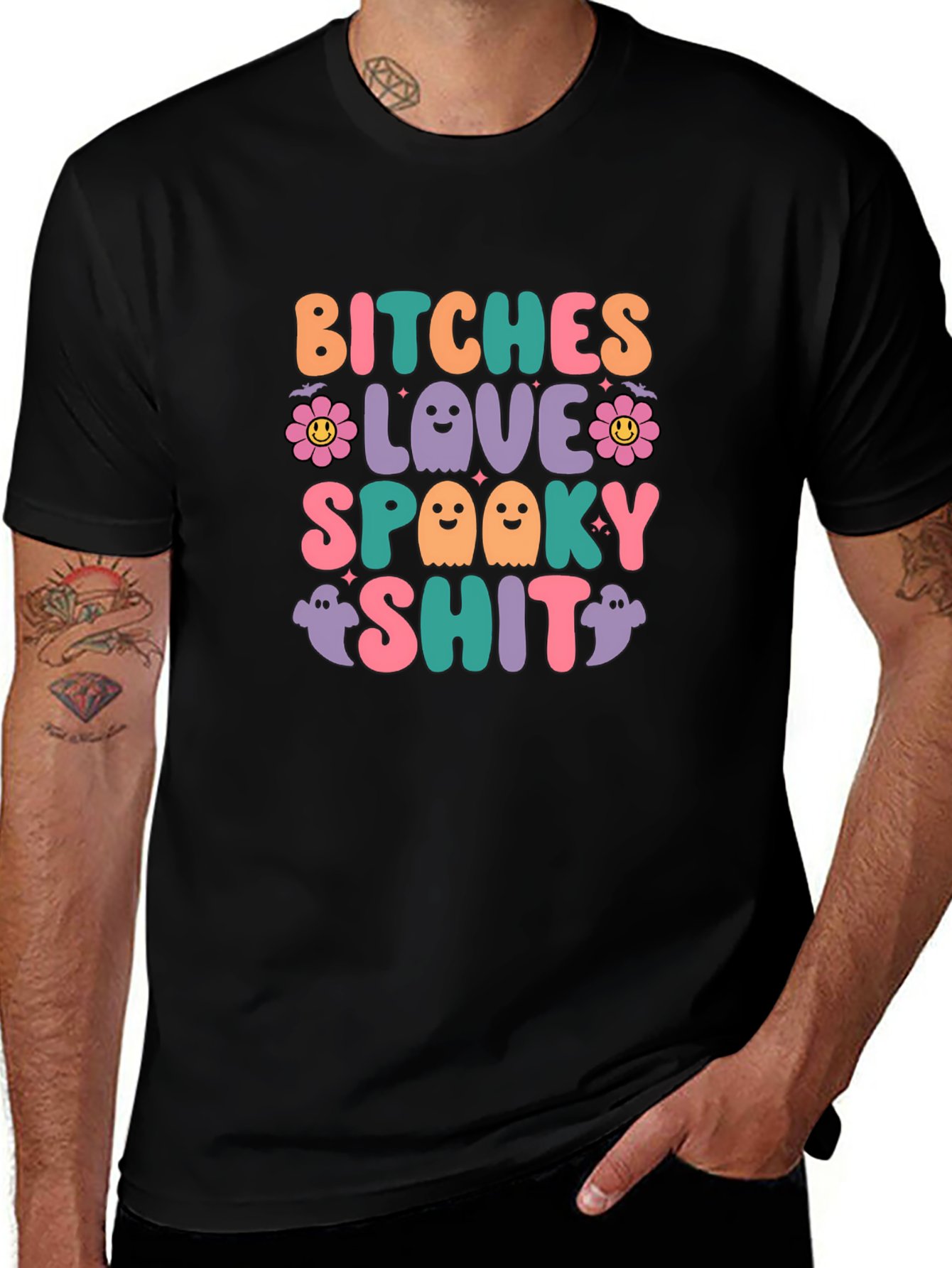 Bitches Loves Spooky Shit T-shirt