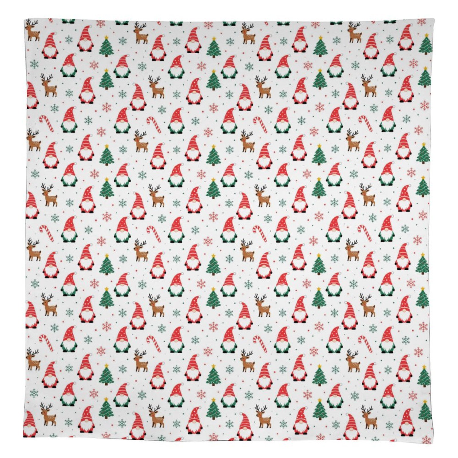 Christmas Gnome Reindeer Pattern