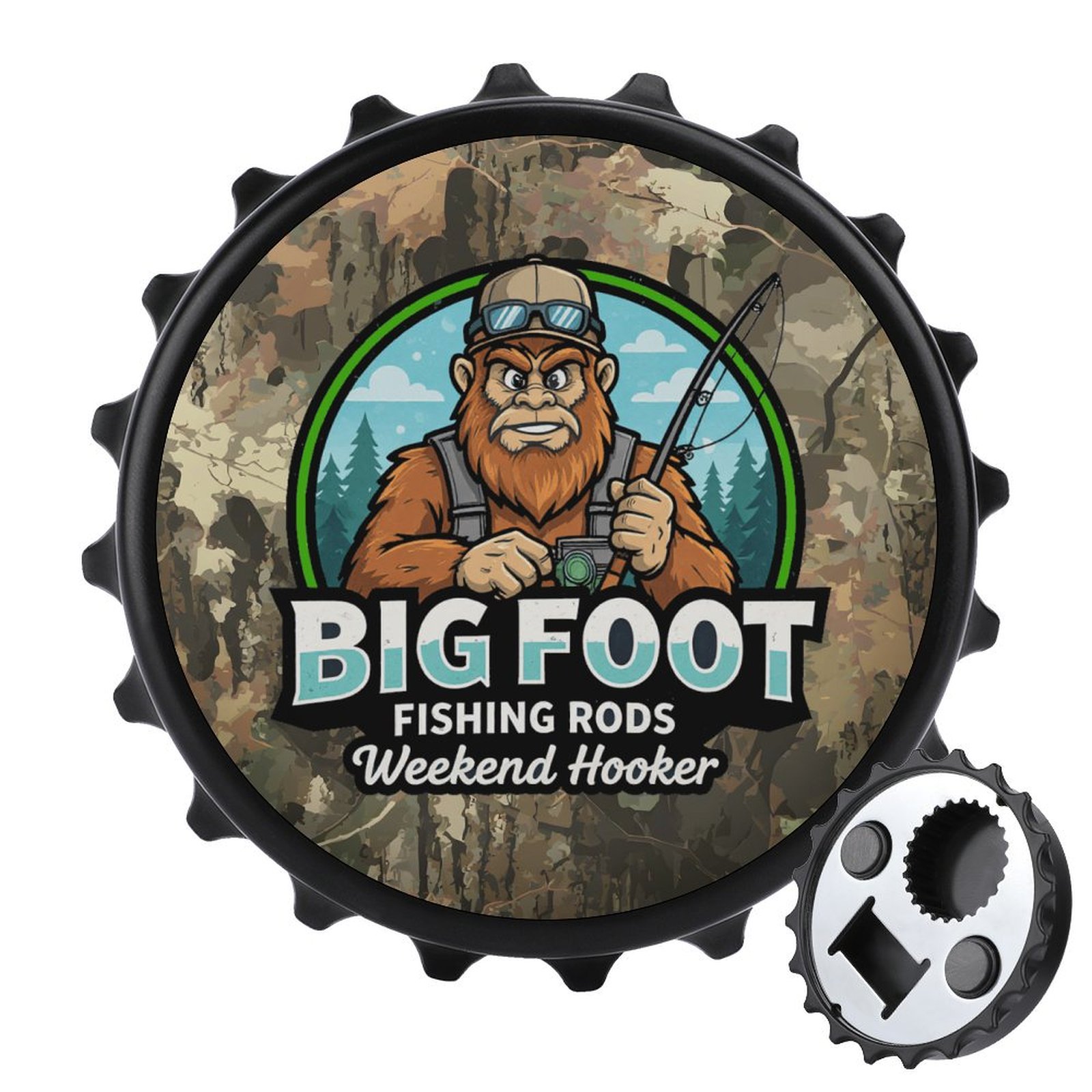 Bigfoot Fishing Rod Weekend Hooker
