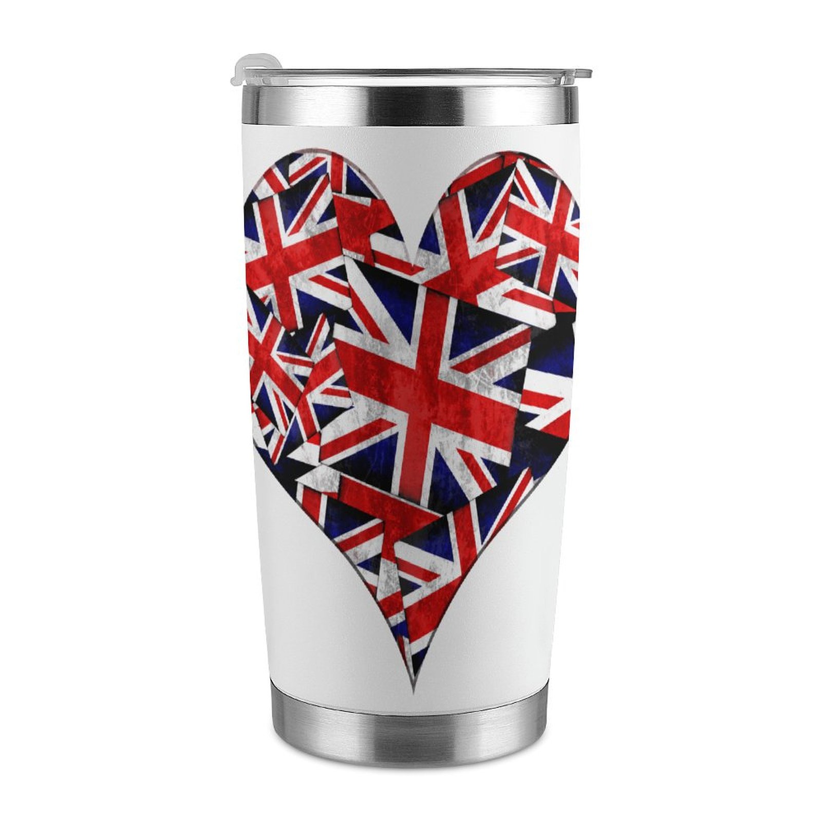UK British Flag Heart
