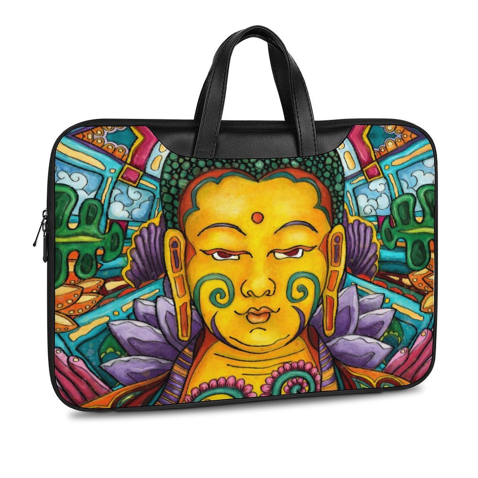 Leather computer bag