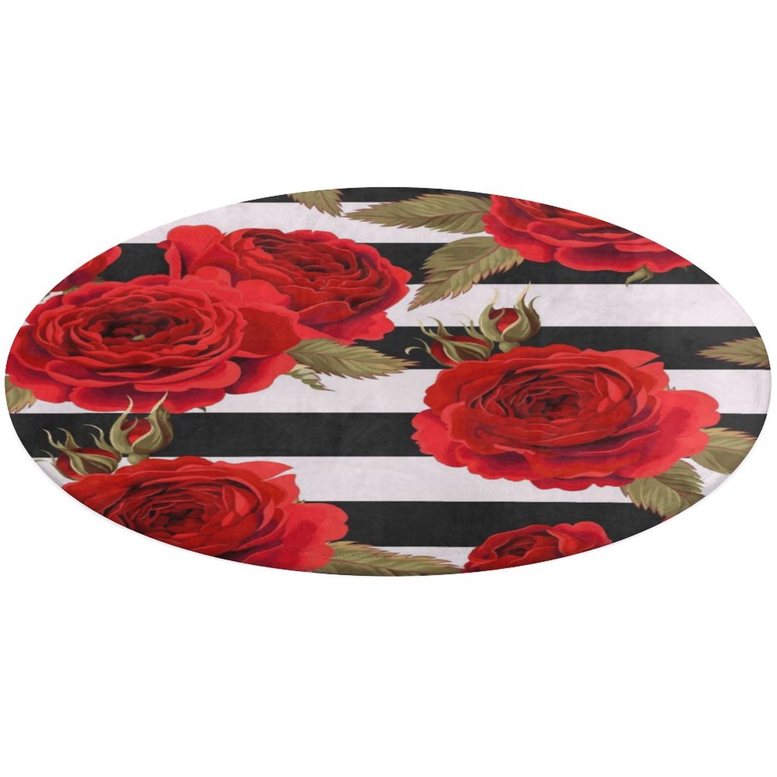 Coral velvet floor mat