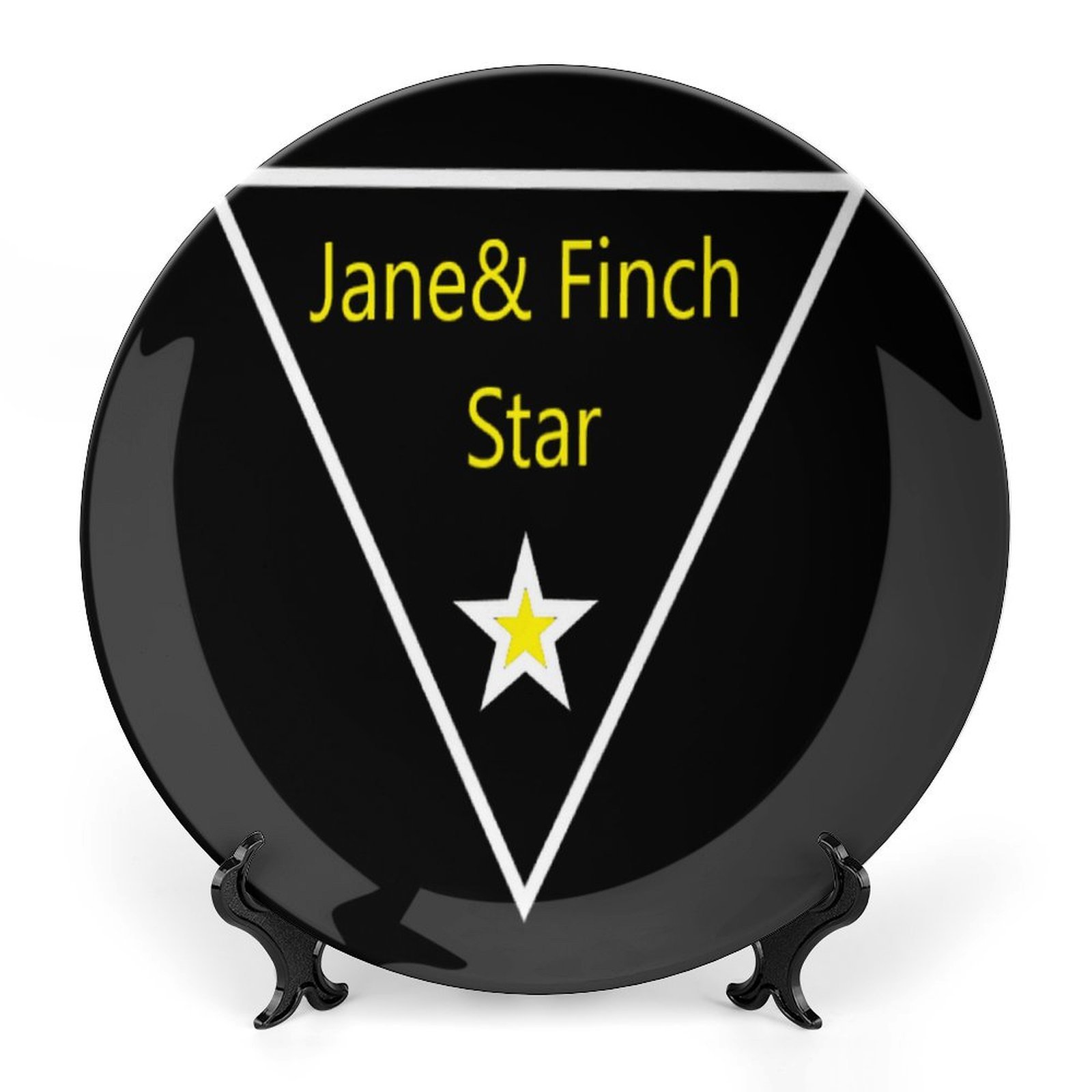 Bone China decorative plate