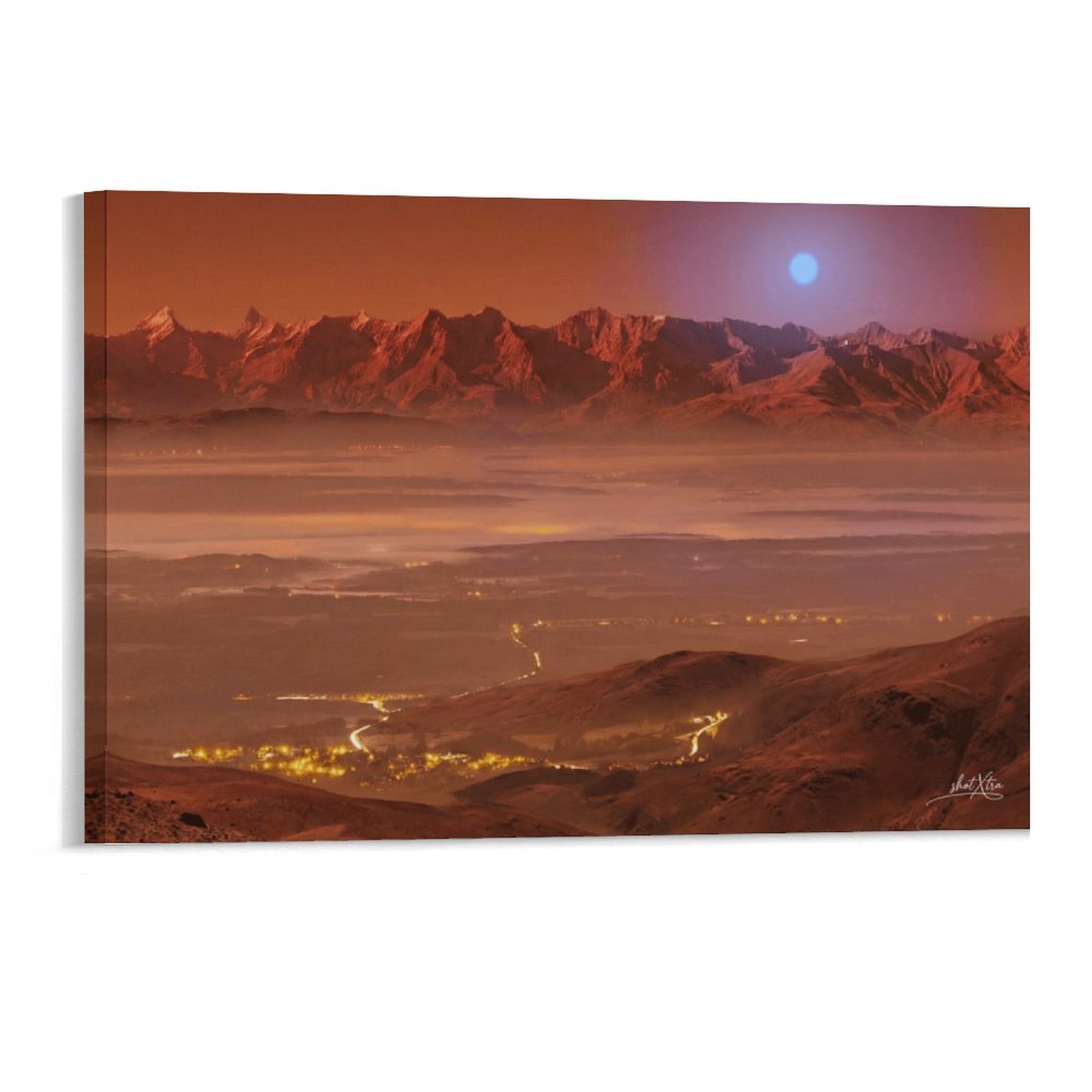 Martian Mountain Village