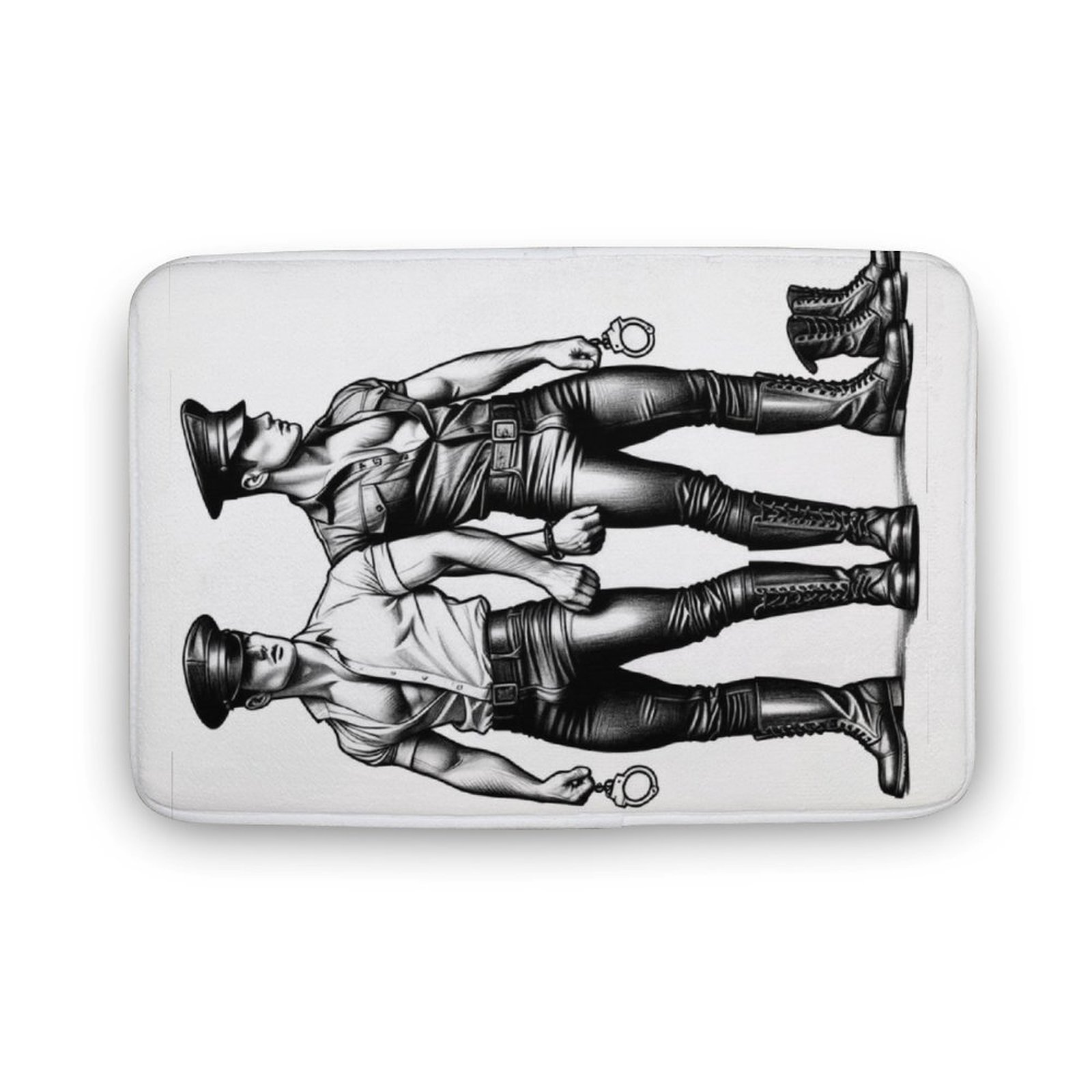 Leather Couple Pop Art by Nico Bielow