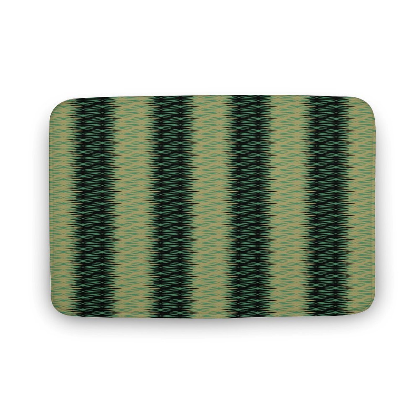 eclectic striped black beige