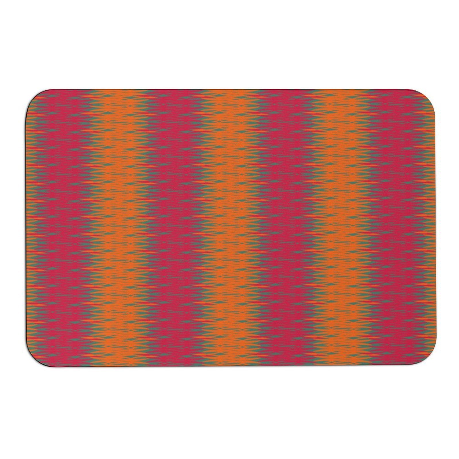 eclectic striped pink orange