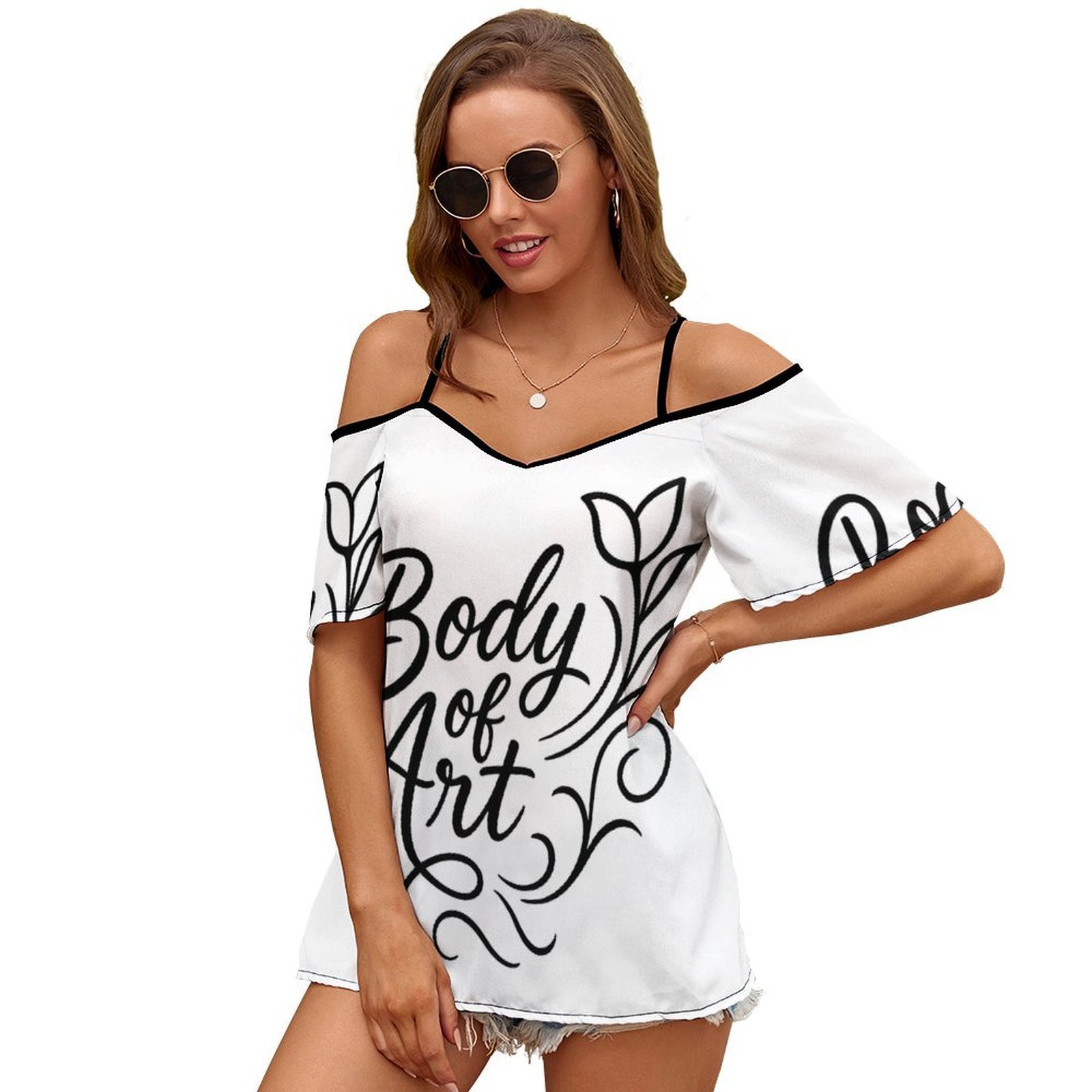 Shoulder Off Camisole Top