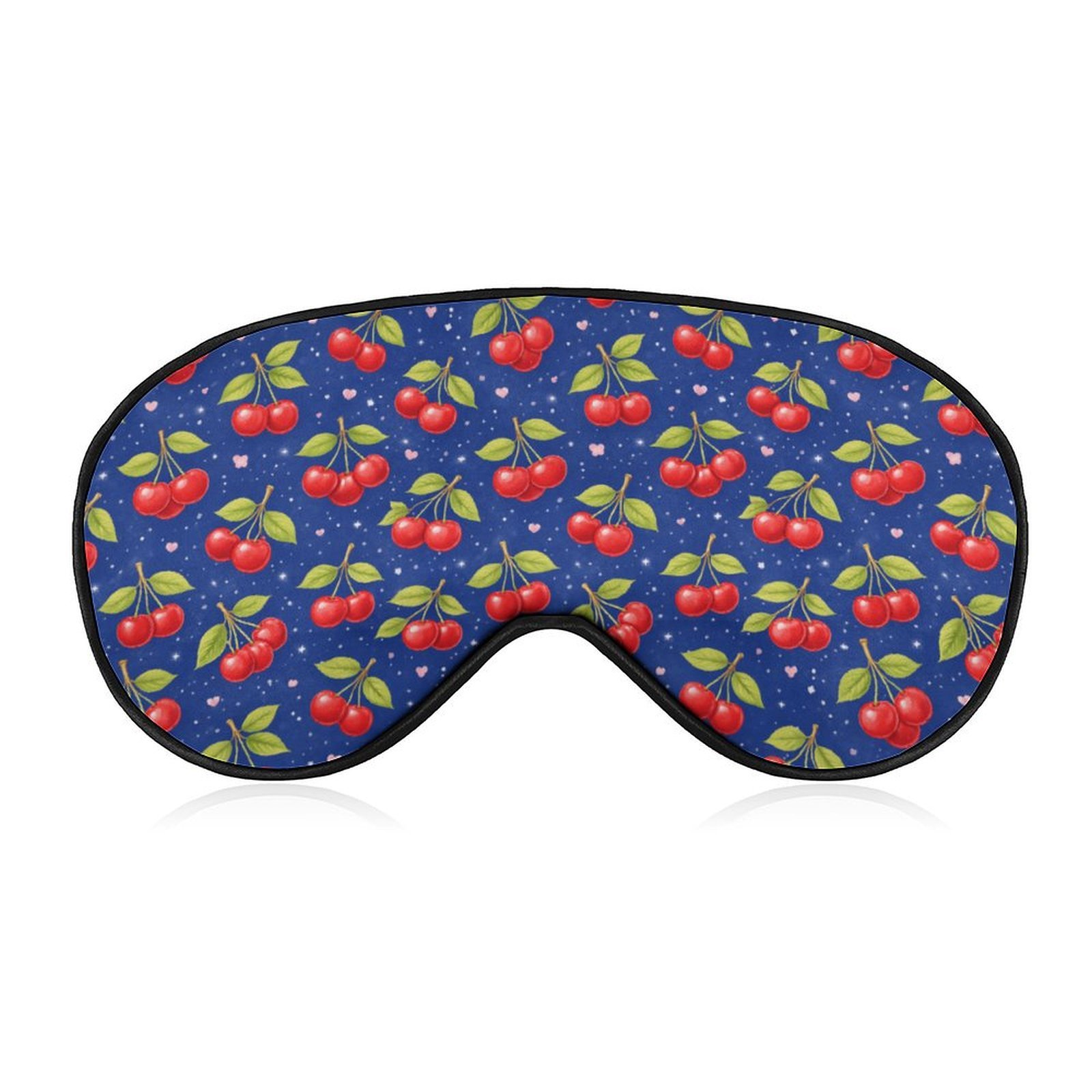 Blue + Cherries Mask