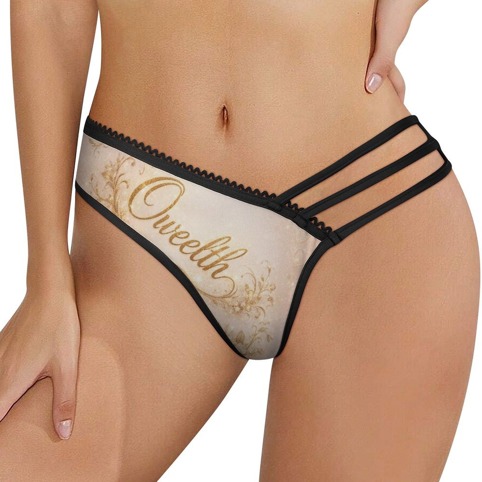 Elegant Thong Lingerie – Confident & Minimal