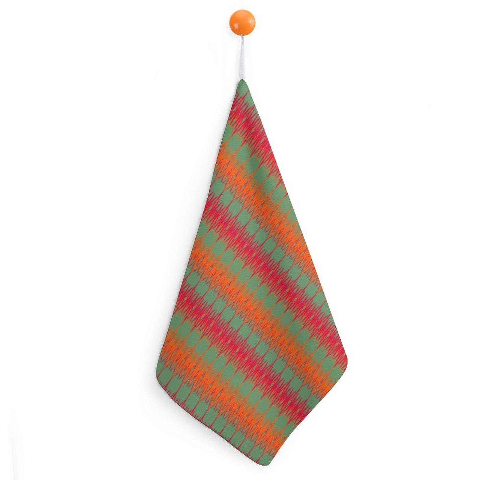 eclectic striped pink orange