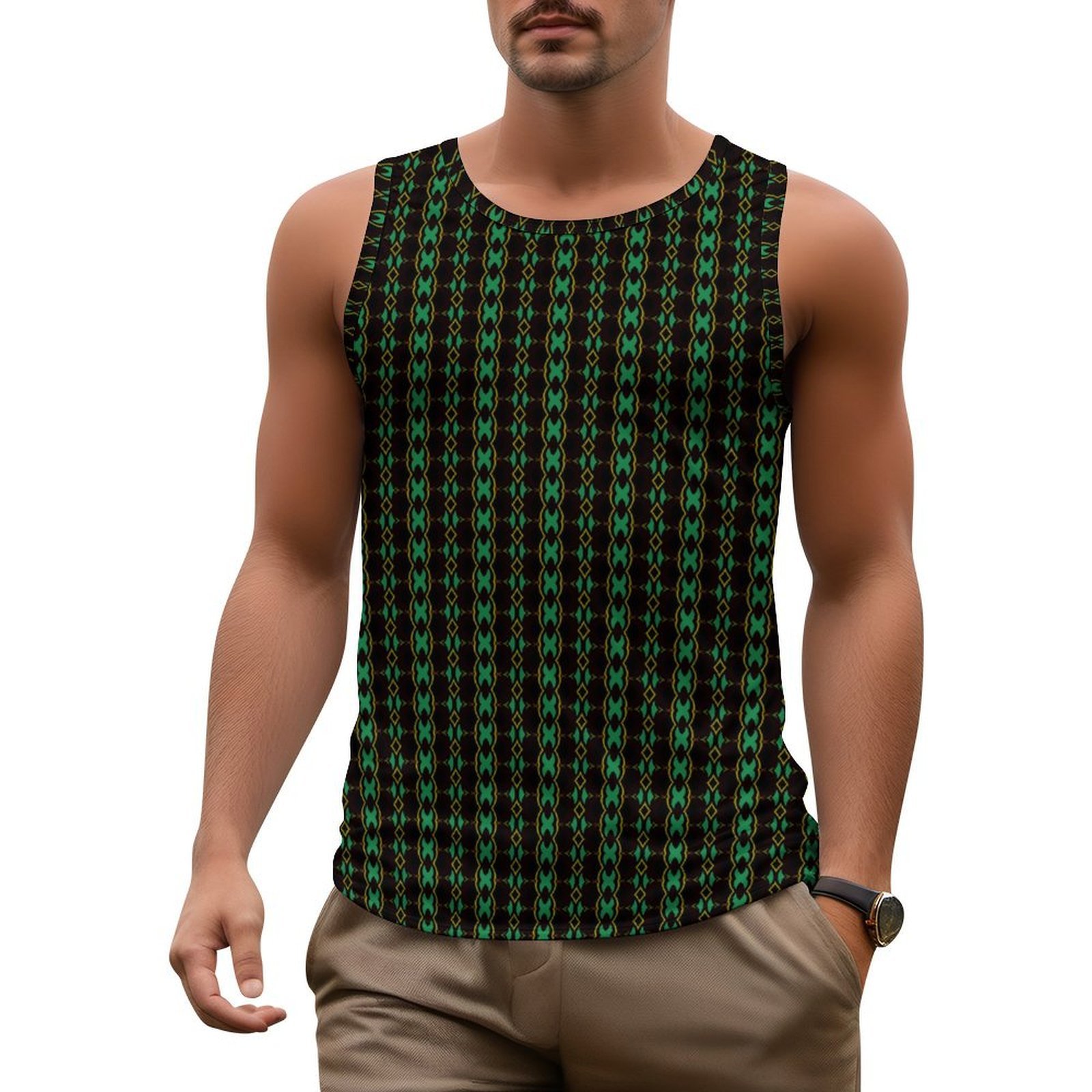 eclectic ornamental dark turquoise gold