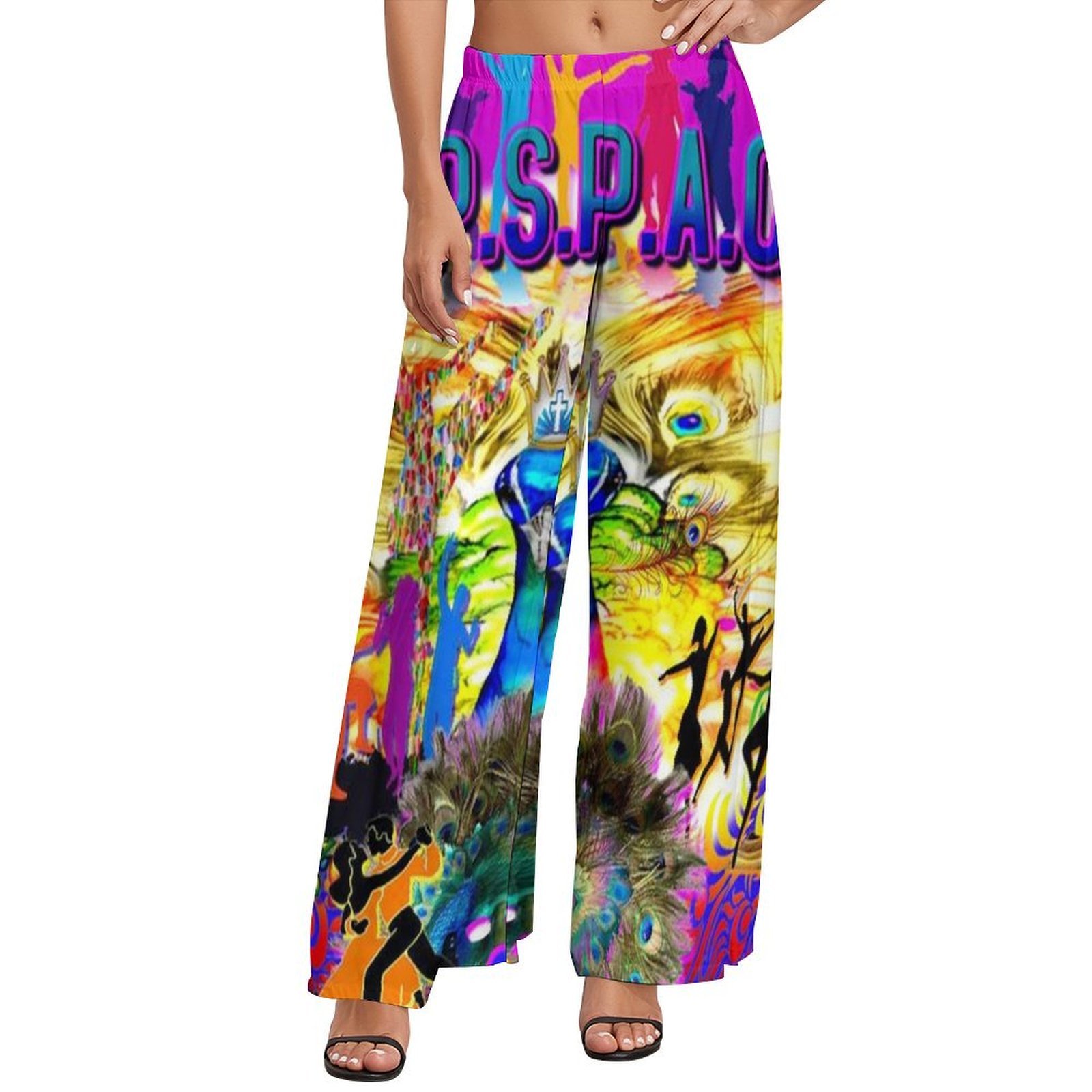 Wide leg pants