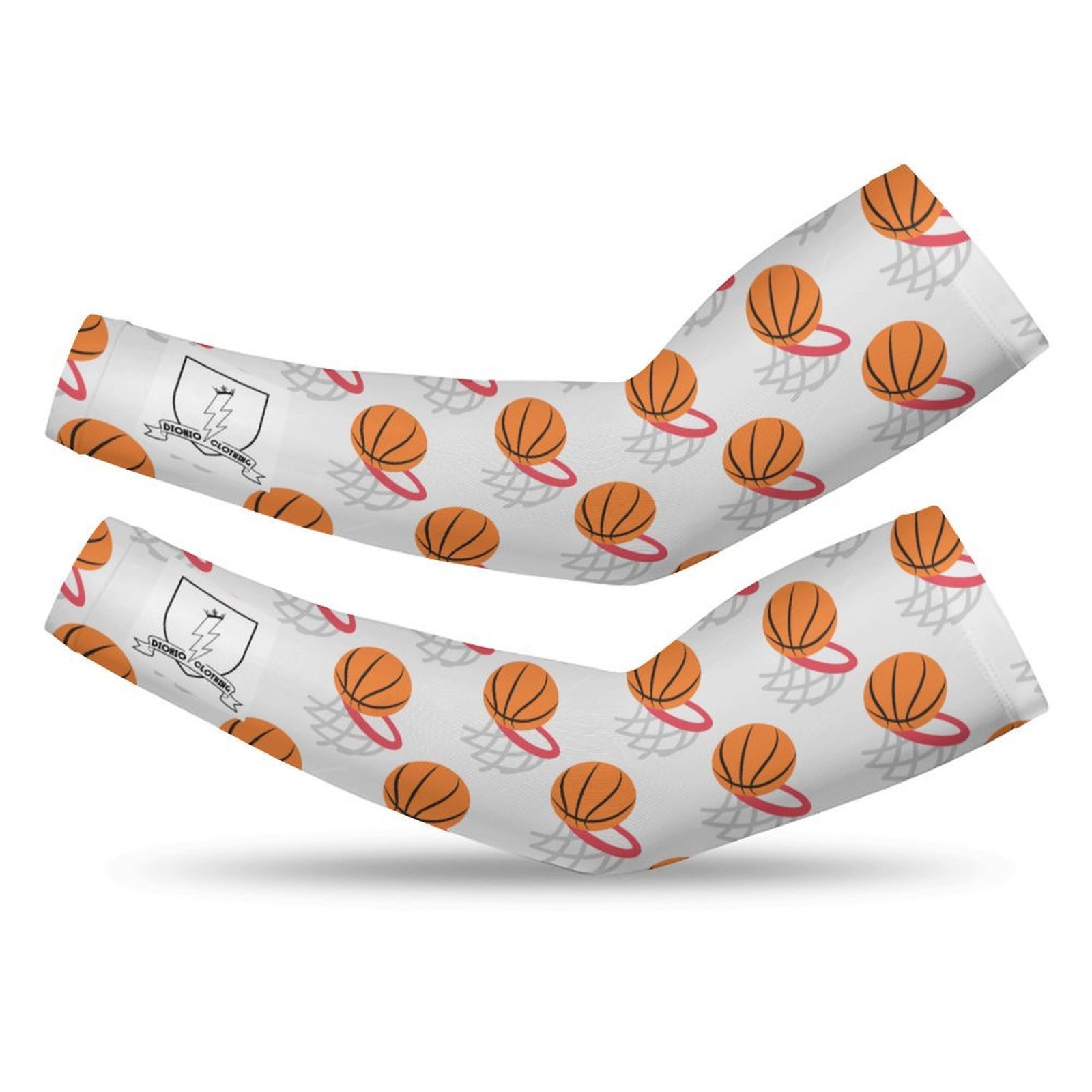 DIONIO Clothing - B-Ball Goal Logo Cooling Compression Arm Sleeves