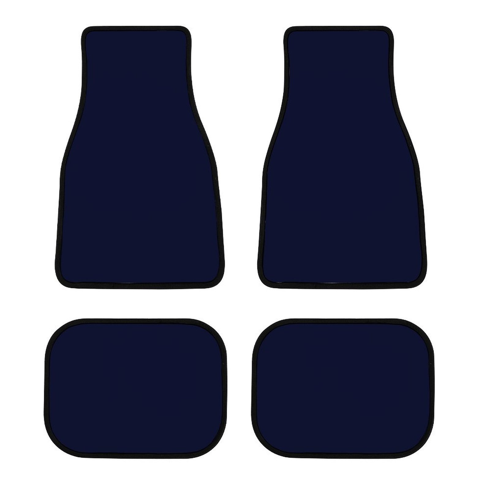 Four piece car mat set