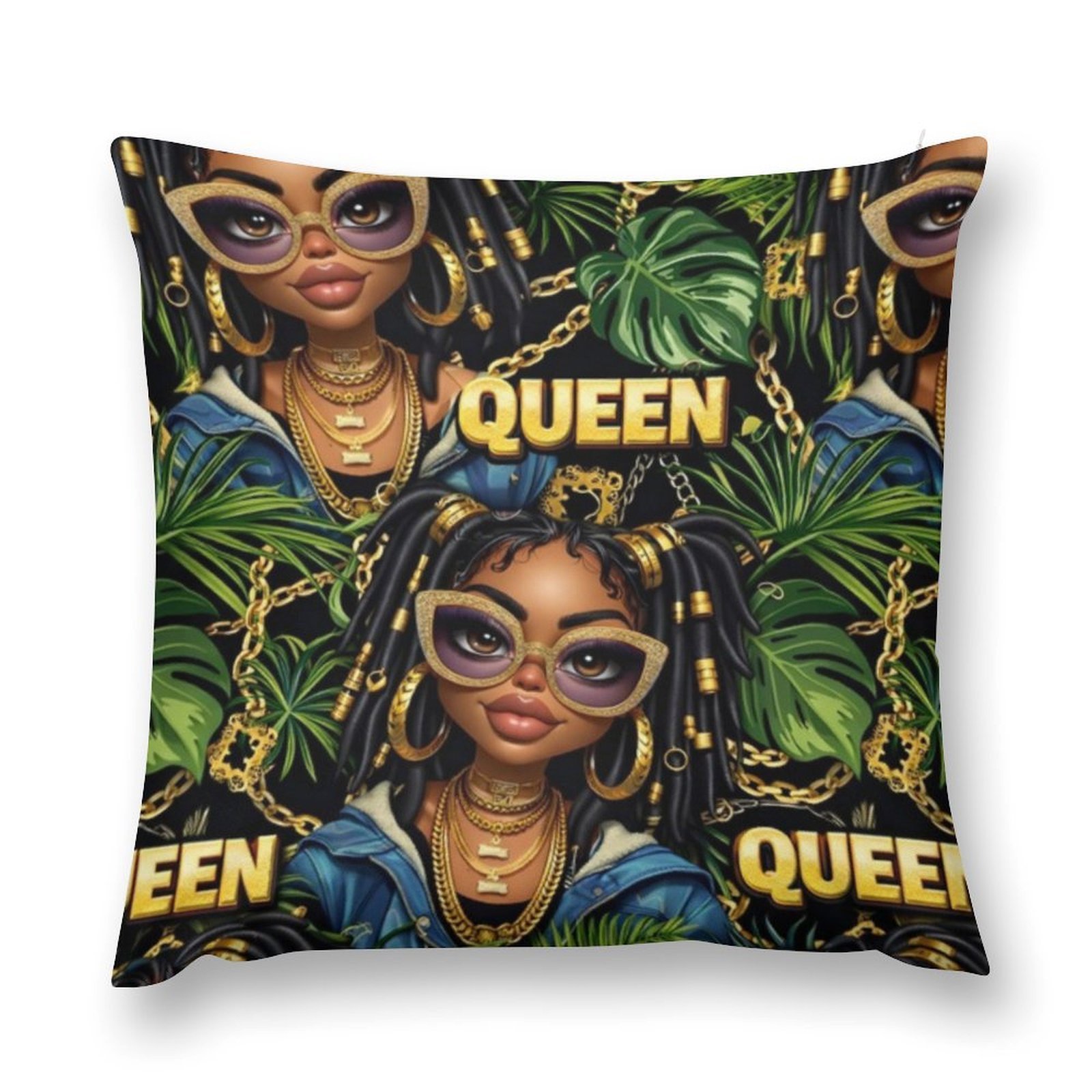 Queen Plush Pillow Case