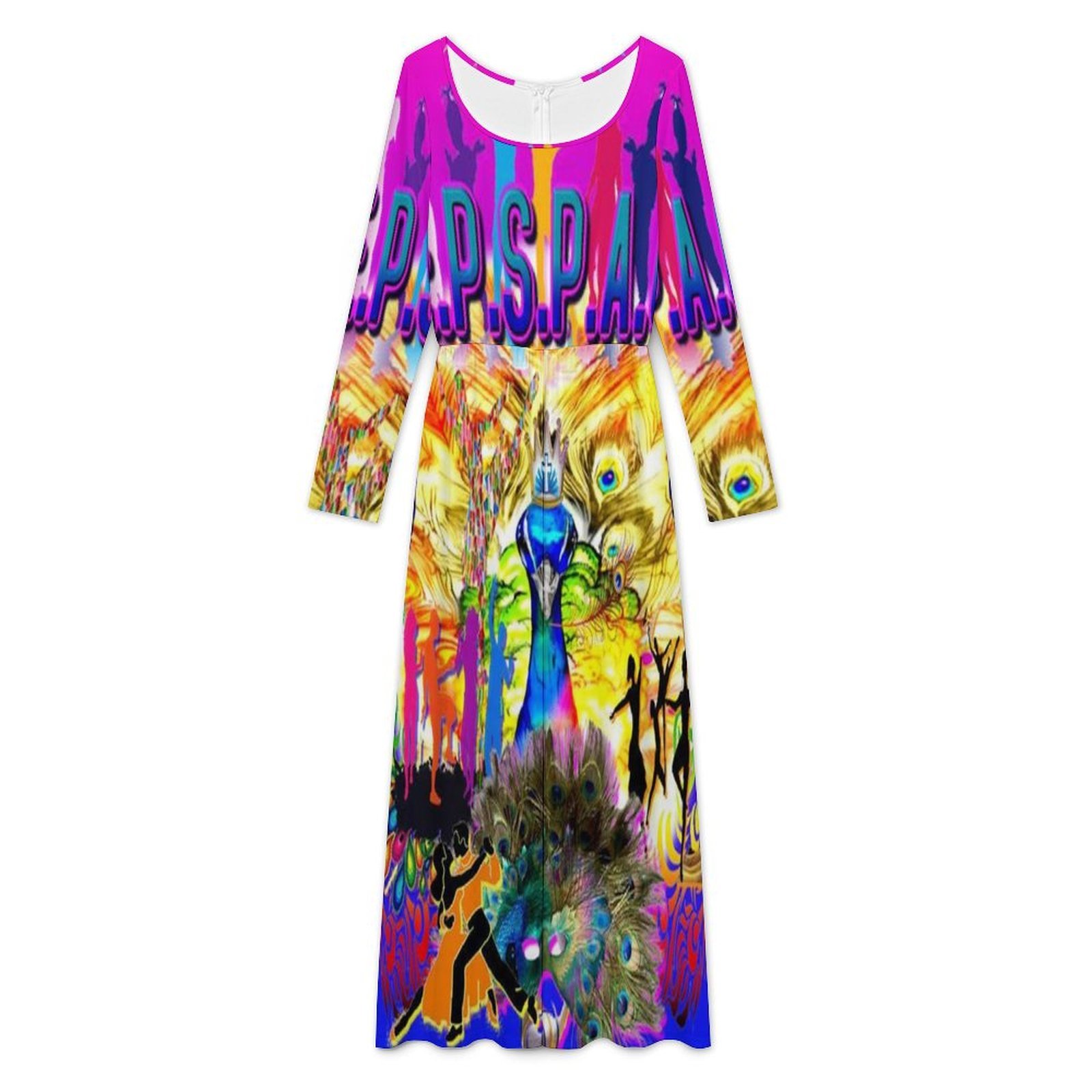 JNV REPSPACE LONG SLEEVE DRESS PINK