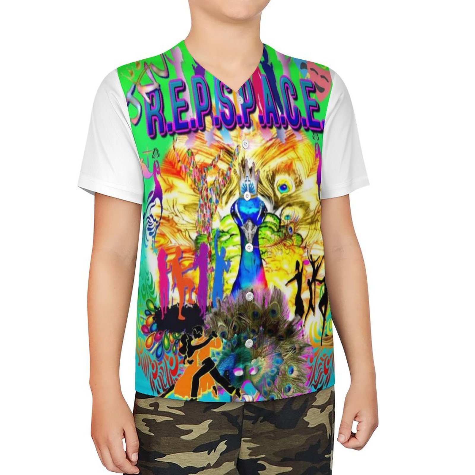 JNV REPSPACE BASEBALL JERSEY GREEN