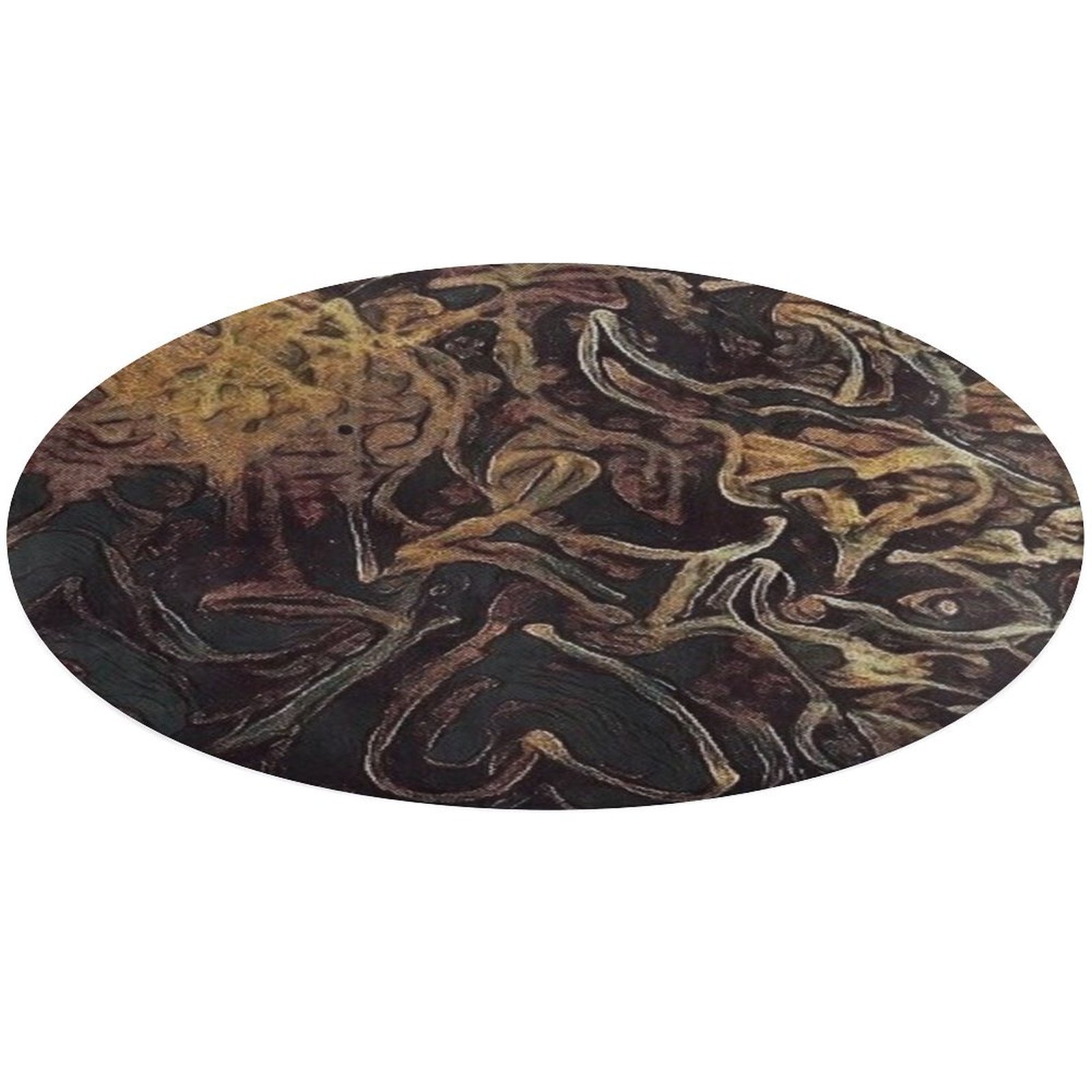 Coral velvet floor mat