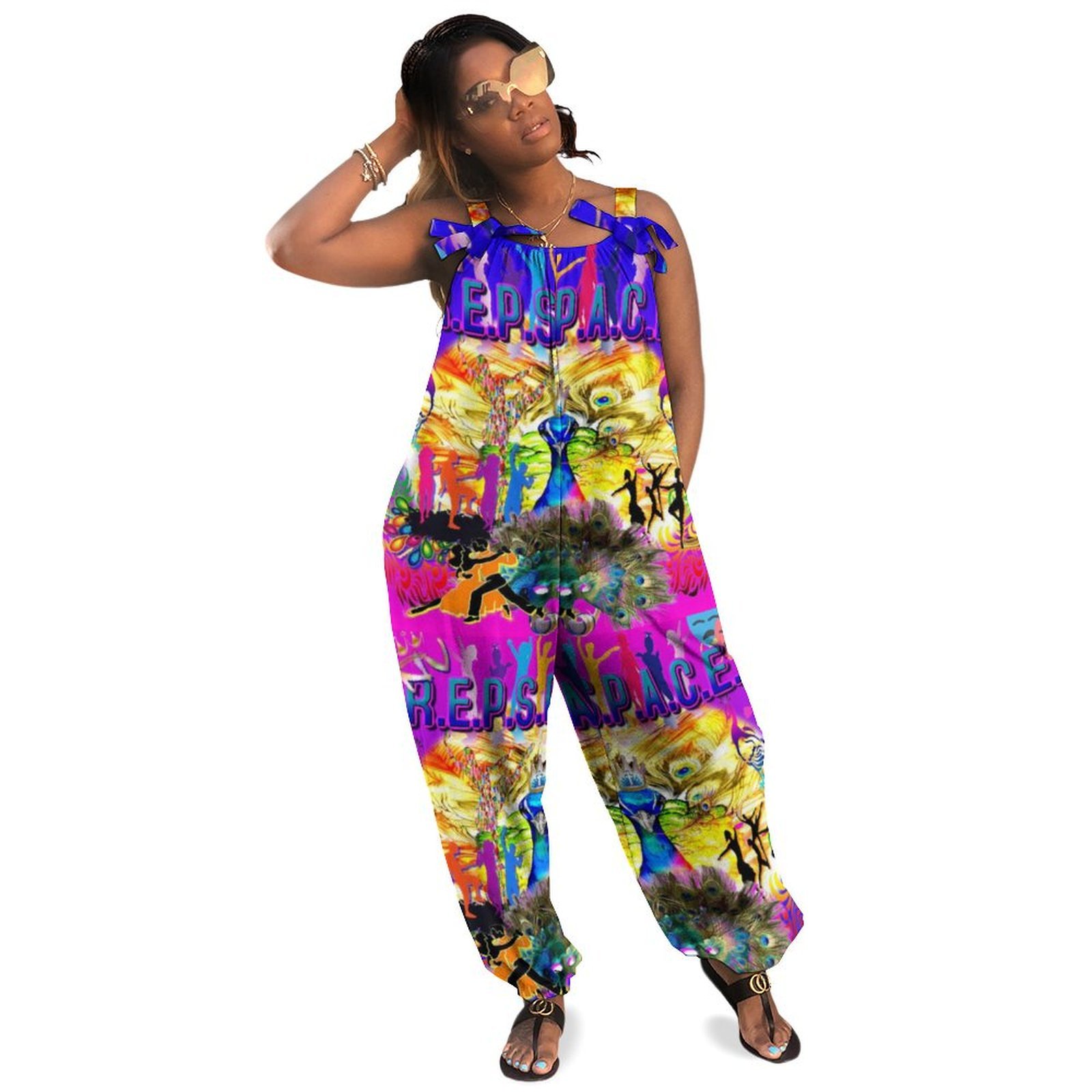 JNV REPSPACE PINK BLUE JUMPER