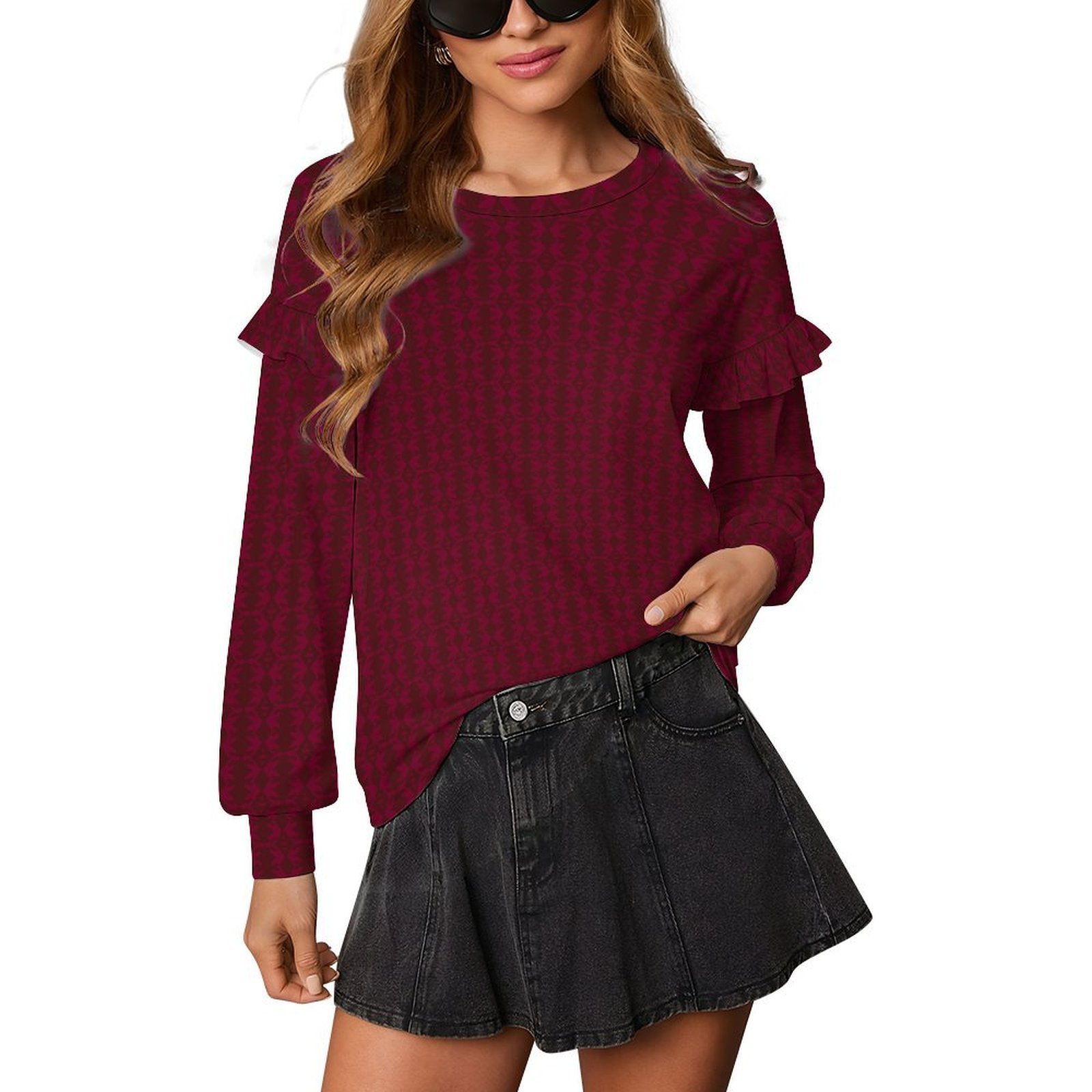 boho striped magenta