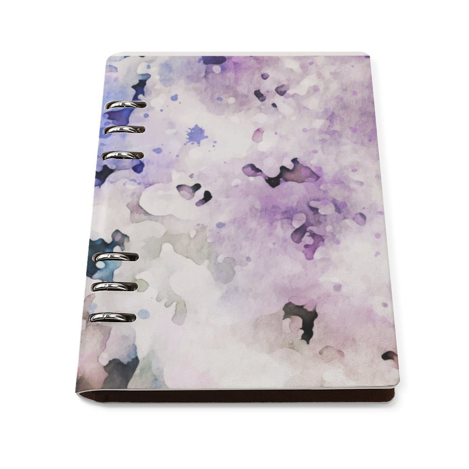 Watercolor Multicolor aesthetic Floral Spiral Journal Notebook artistic Binder Notebook (A5)
