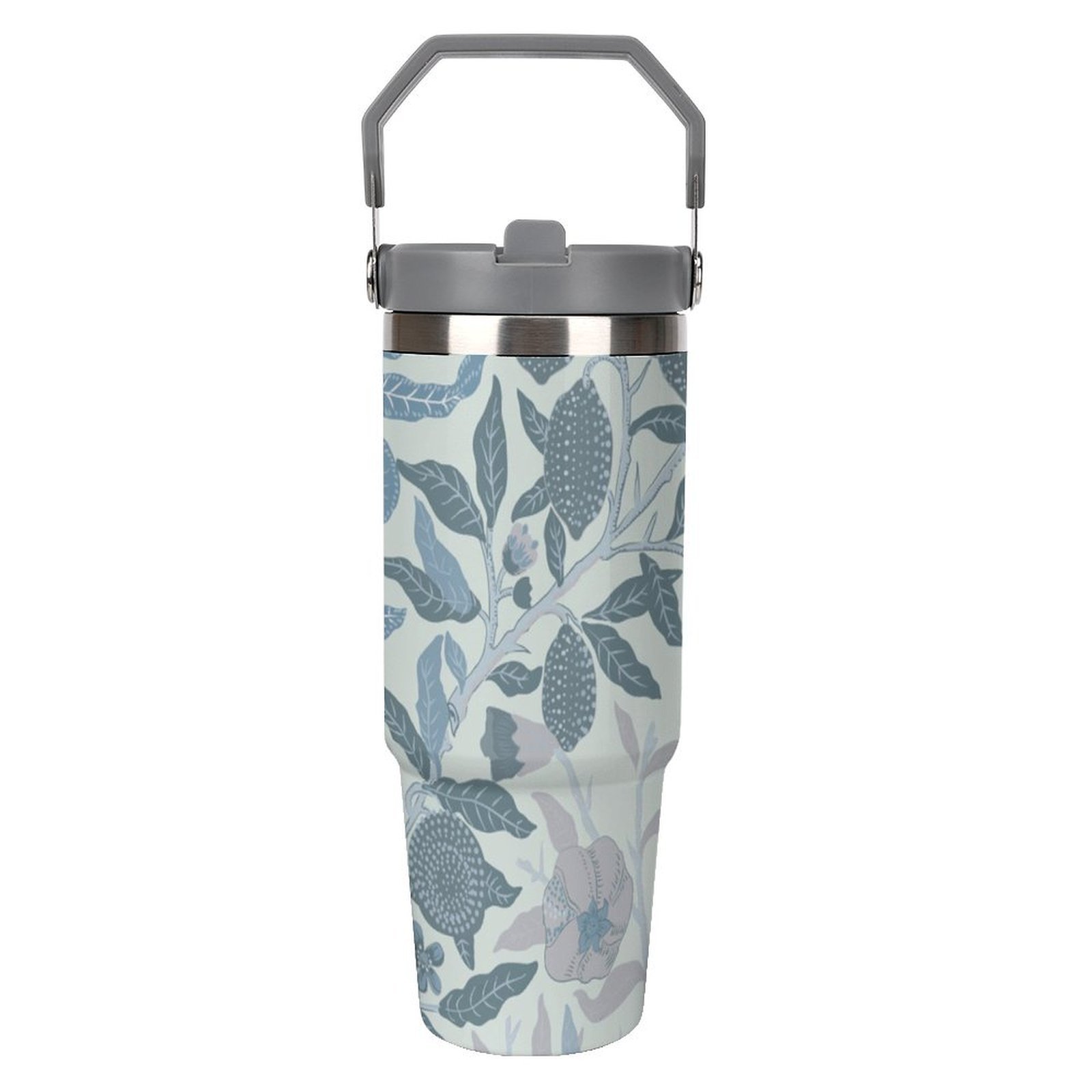 Drinkware Tumbler Vacuum Flask - Blue Design