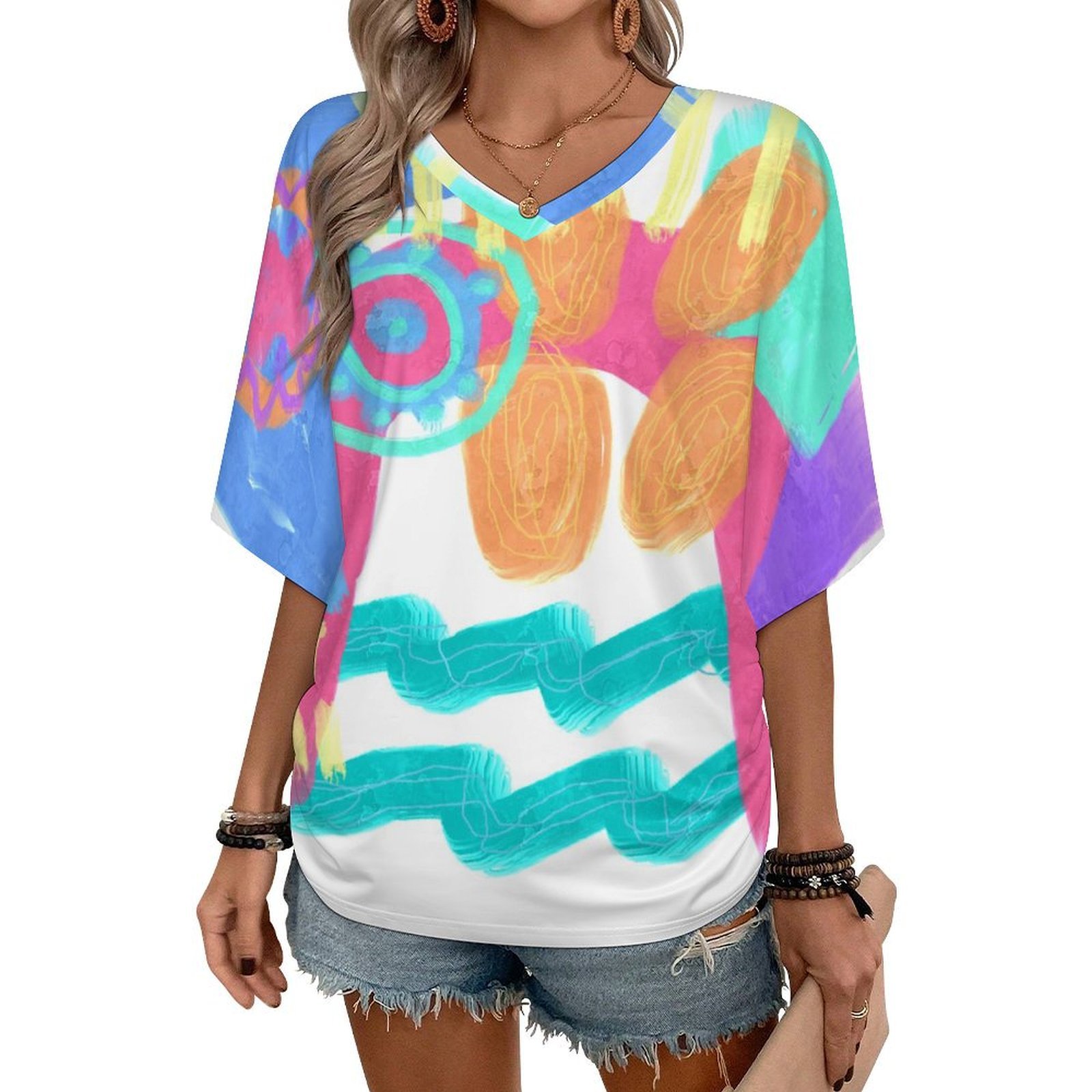 Colorful Abstract Art to Wear
