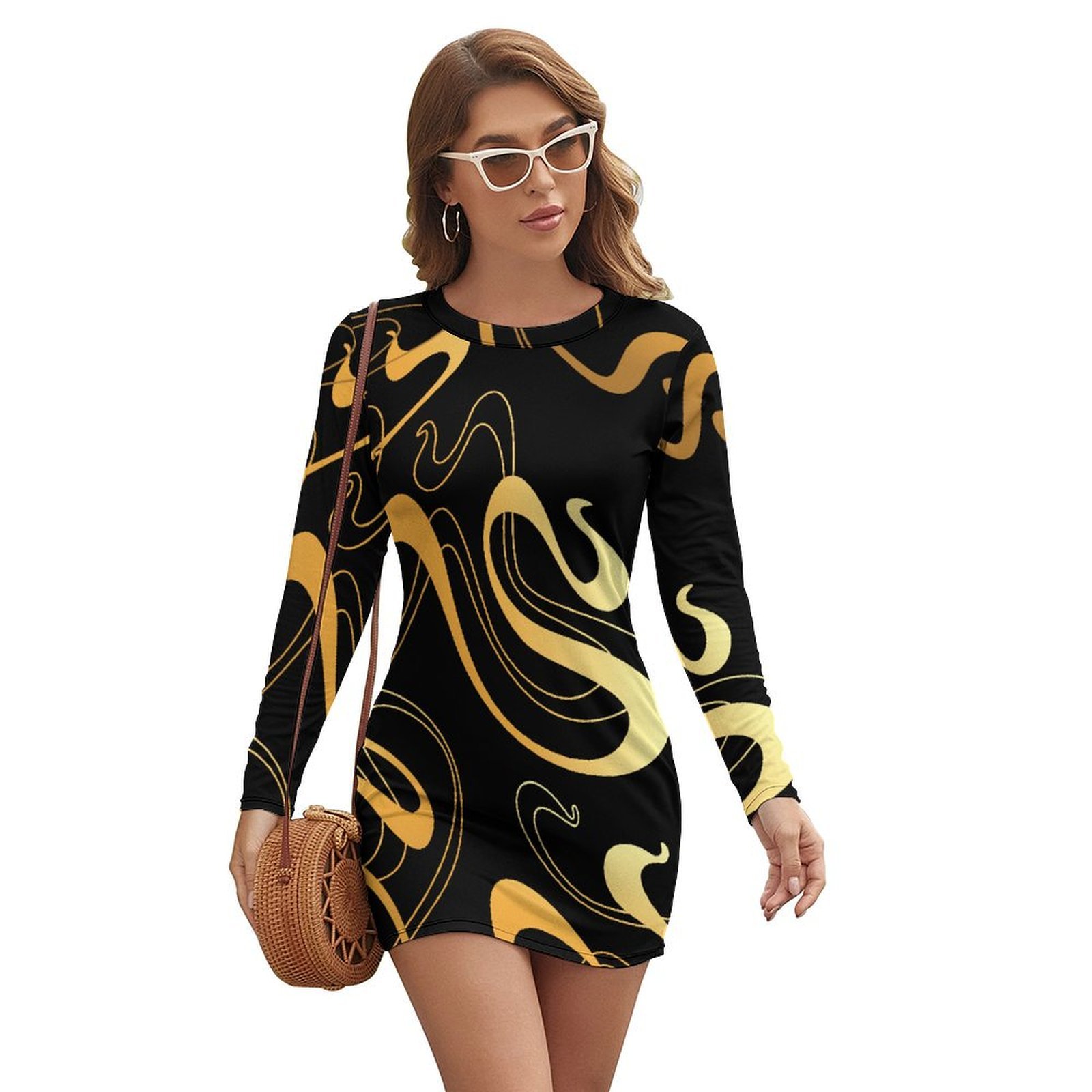 Amber Ribbon Mini
