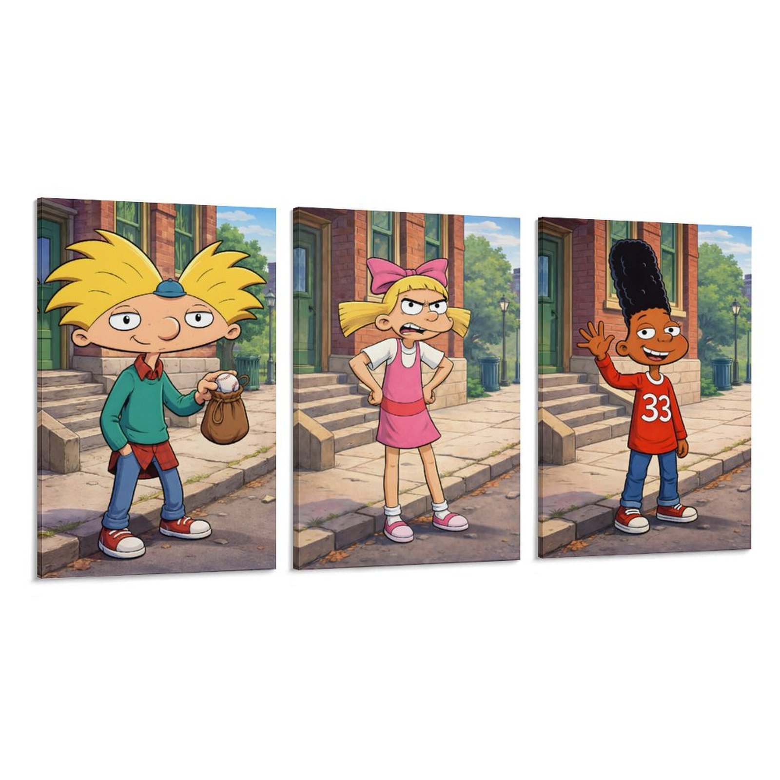 Hey Arnold and friends