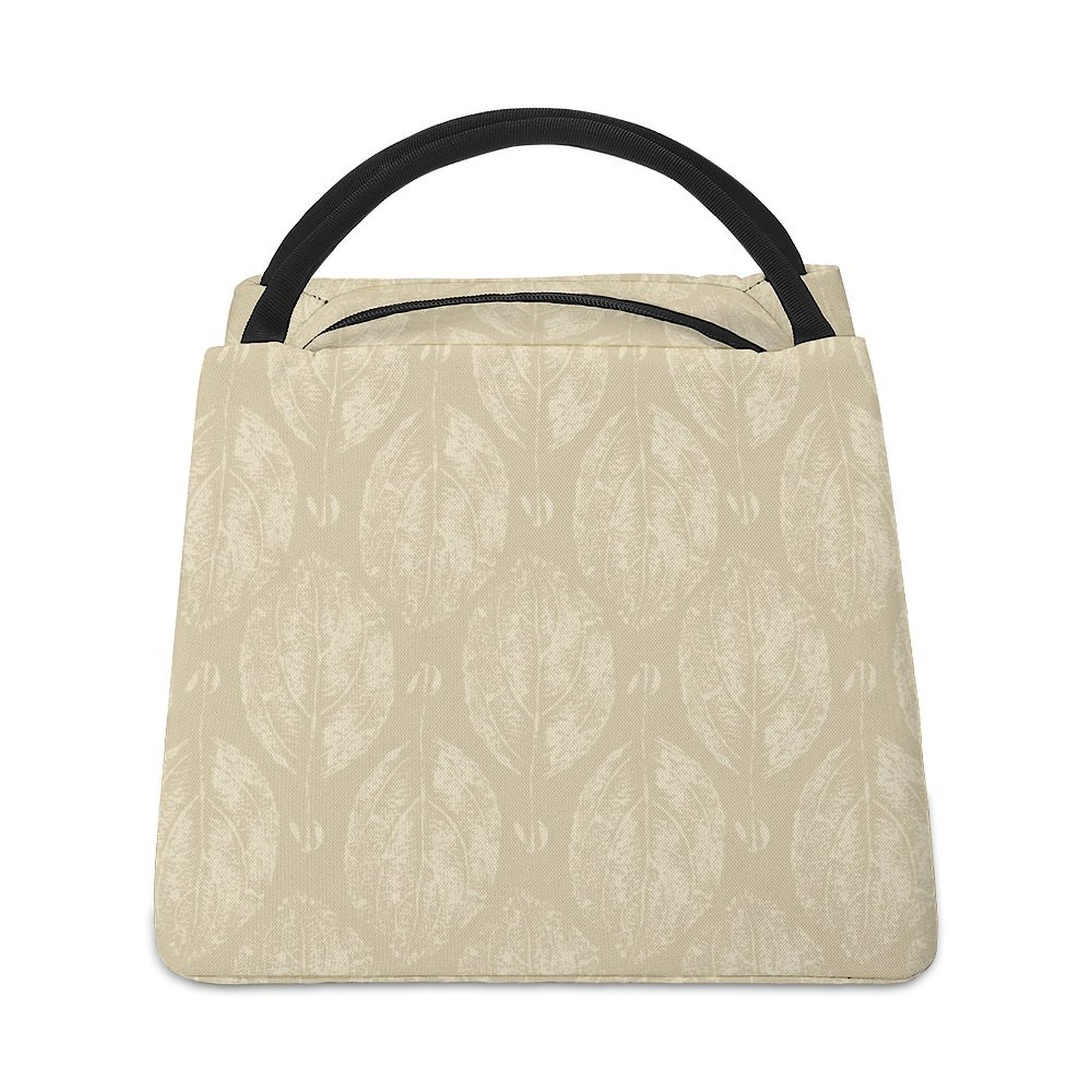 Thermal Lunch Bag Tote- Beige