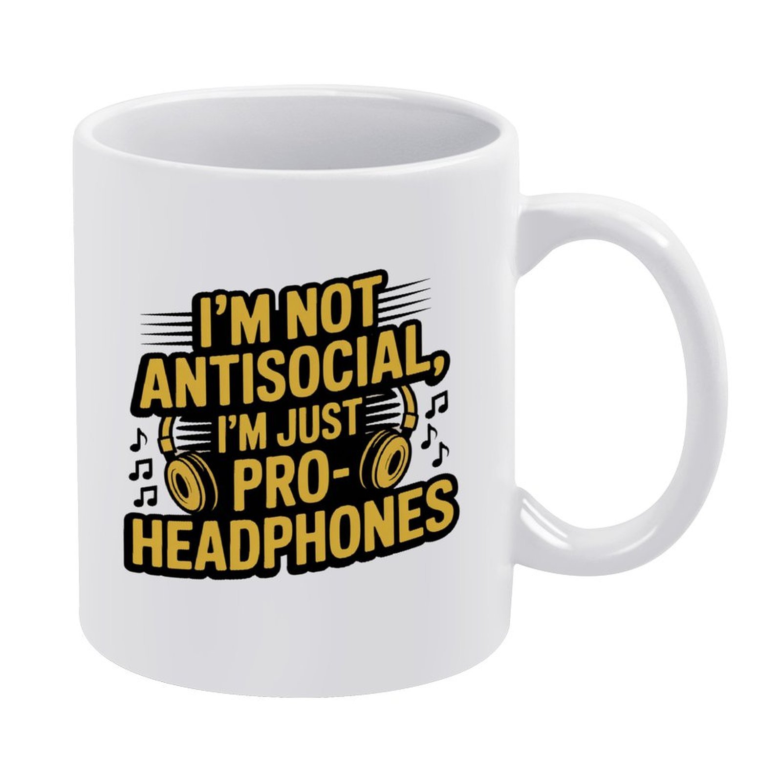 Not Antisocial Pro Headphones