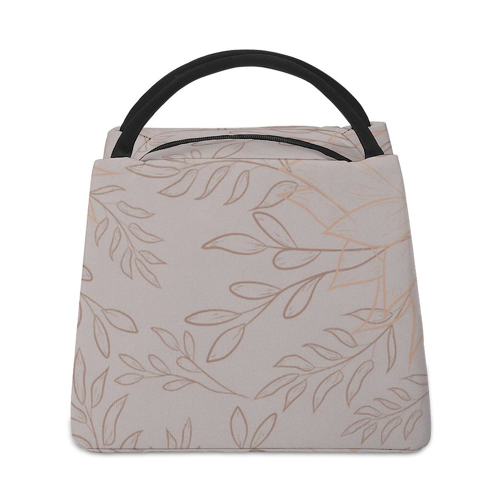 Thermal Lunch Bag Tote- Goldren Brown